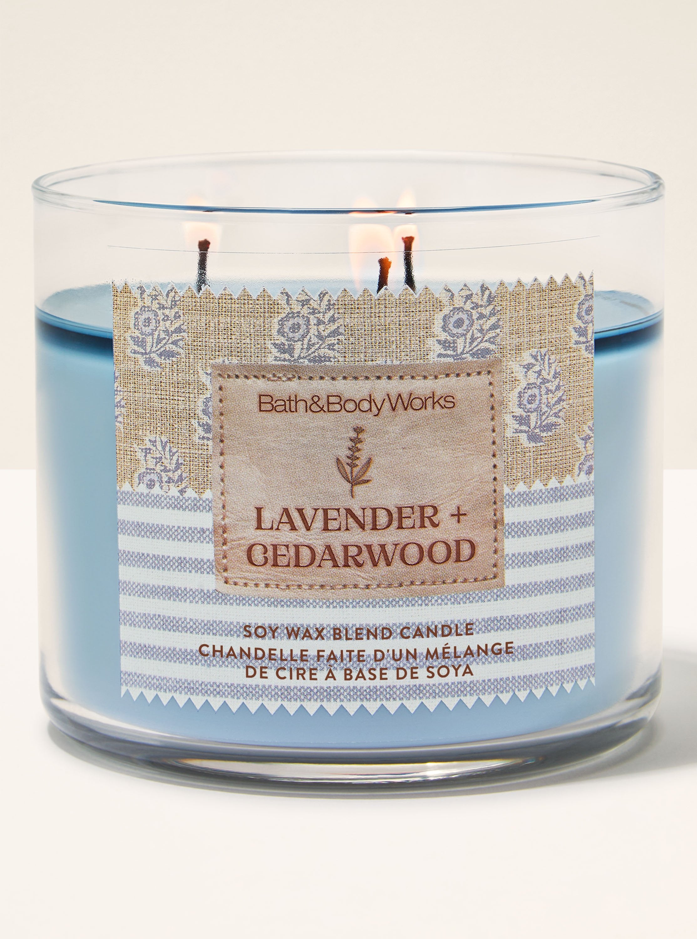Lavender & Cedarwood 3-Wick Candle