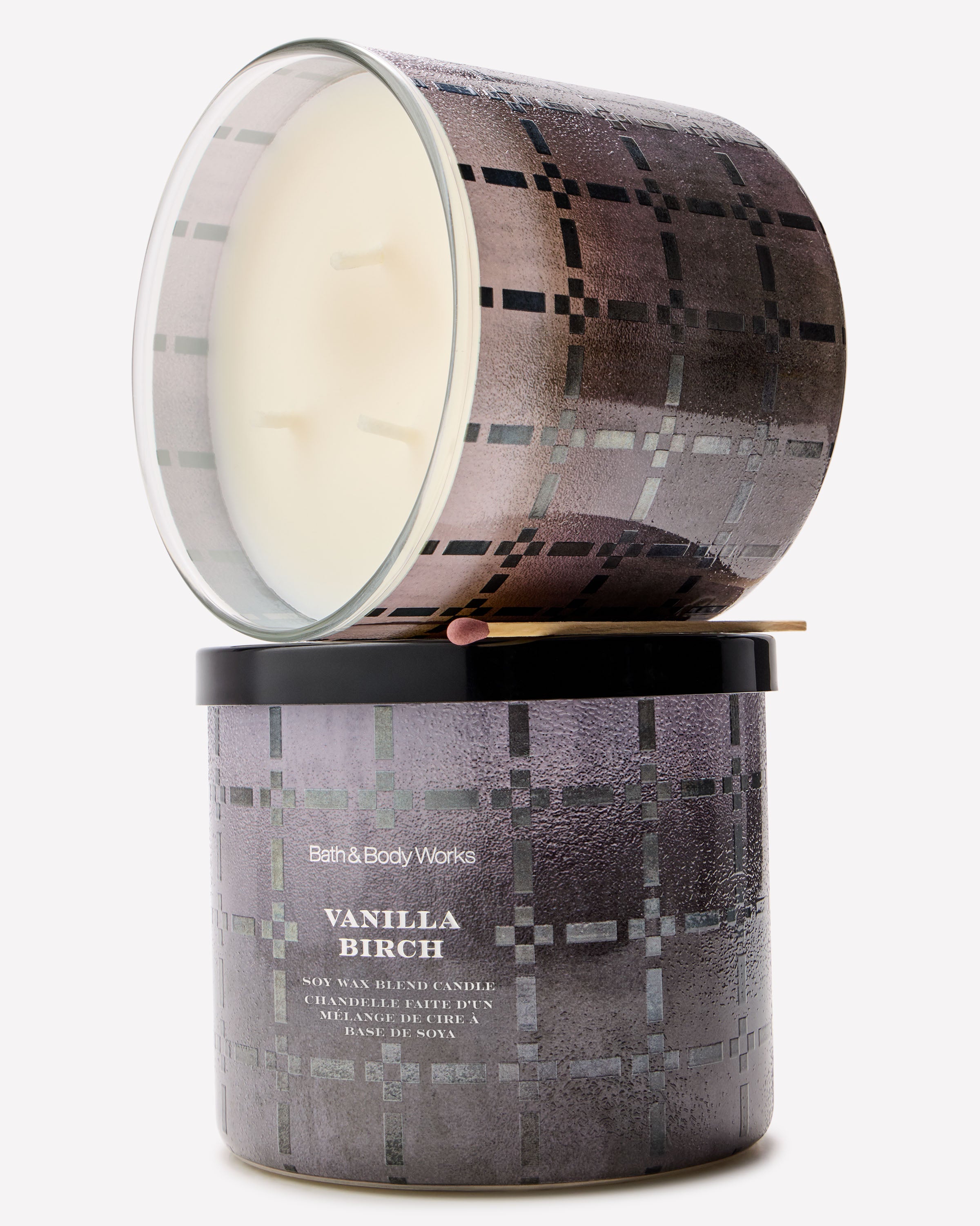 Chandelle à 3 mèches Vanilla Birch