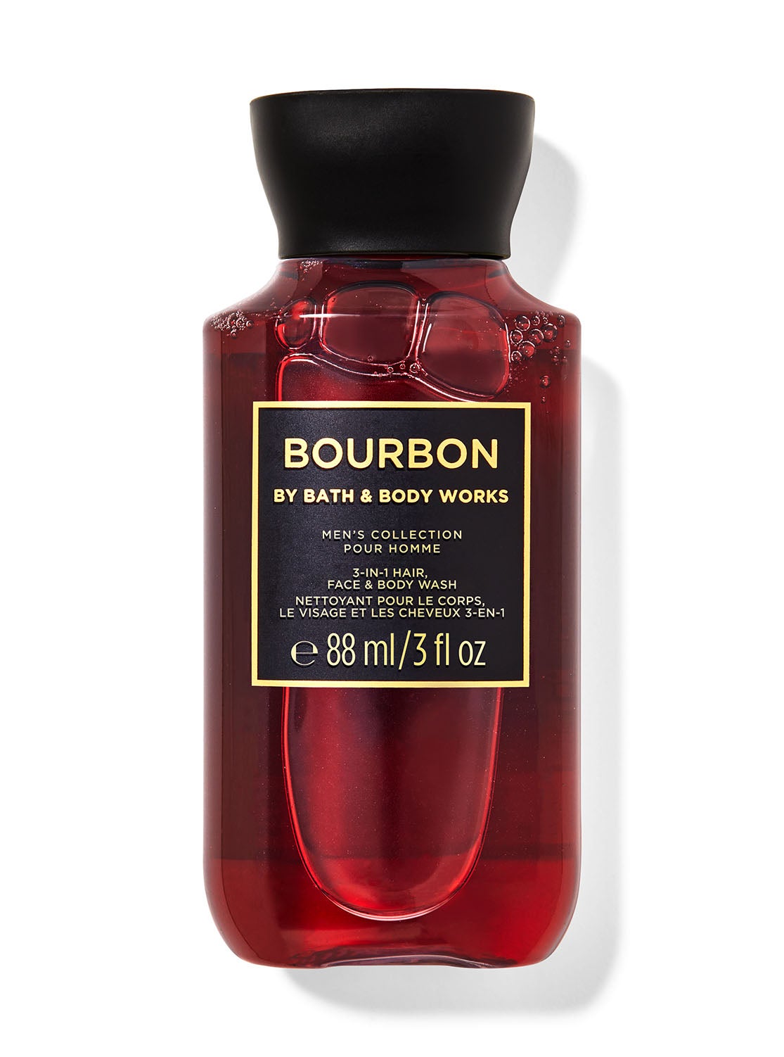 Nettoyant pour le corps, le visage et les cheveux 3-en-1 format mini ...