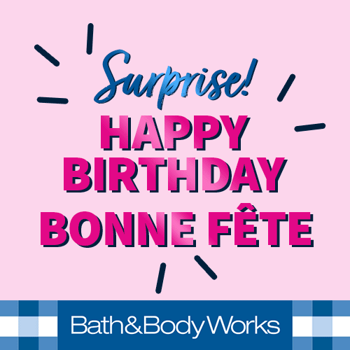 Birthday Celebration E-Gift Card | Bath and Body Works