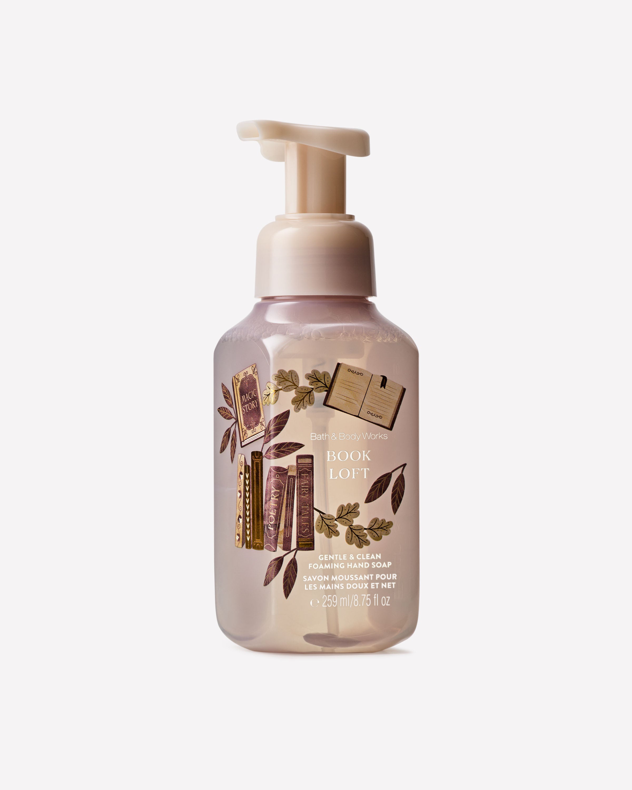 Savon moussant doux et net Book Loft