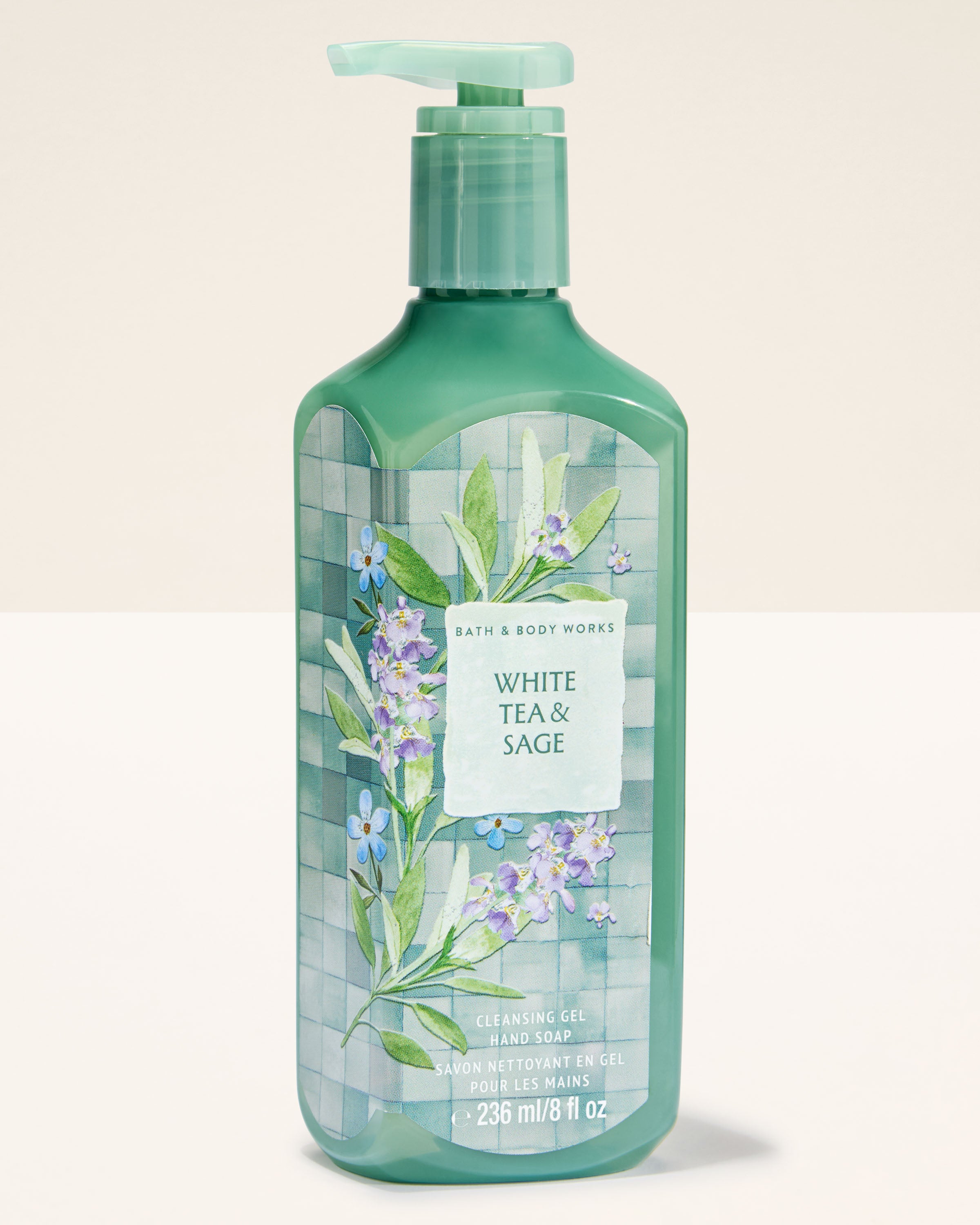 White Tea & Sage Cleansing Gel Hand Soap
