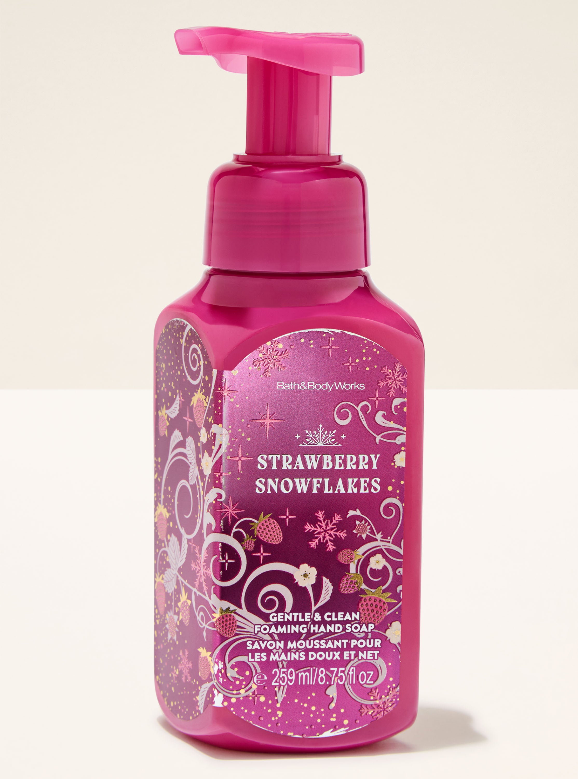 Strawberry Snowflakes Gentle & Clean Foaming Hand Soap