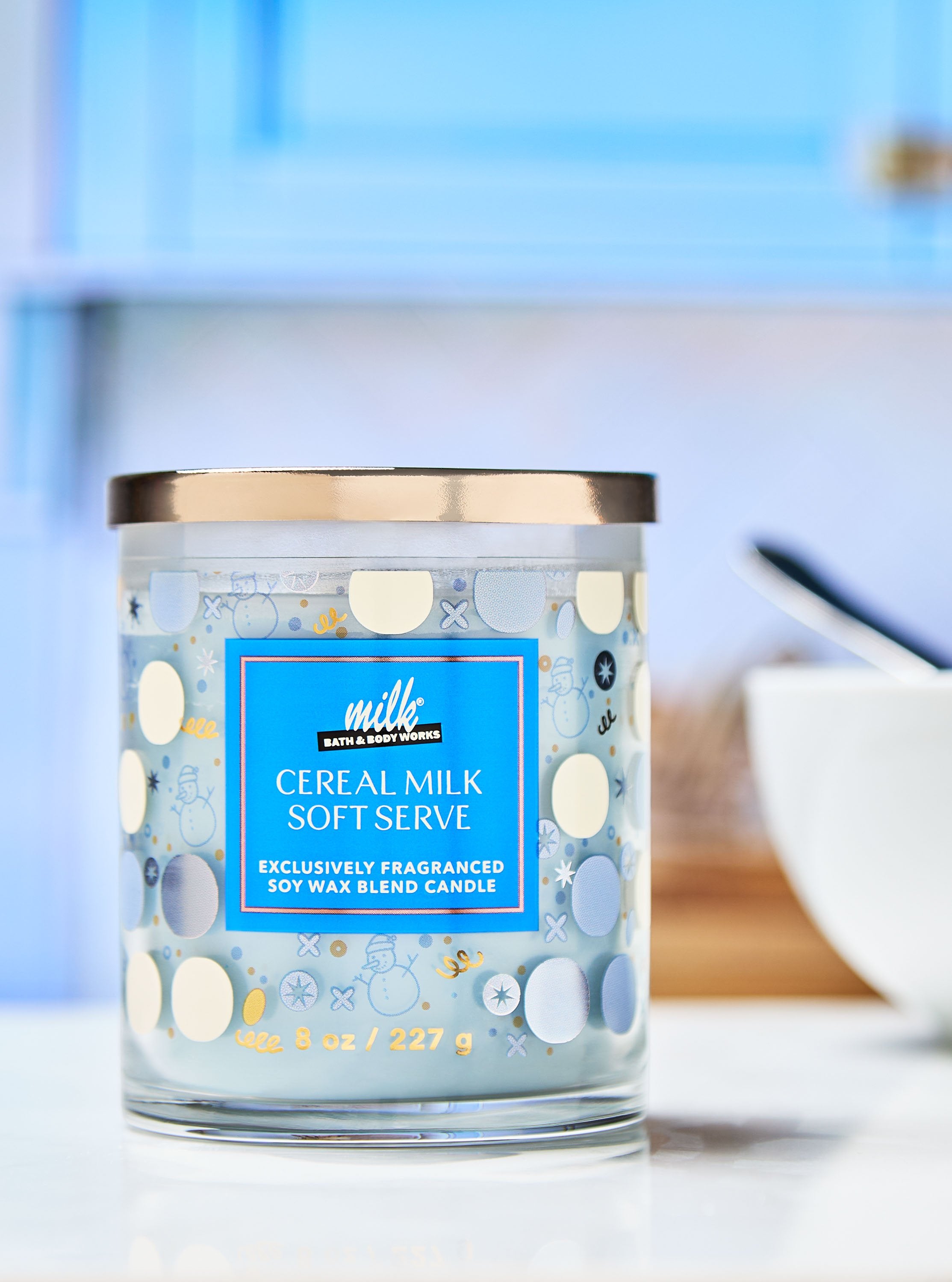 Cereal Milk Soft Serve Single Wick Candle