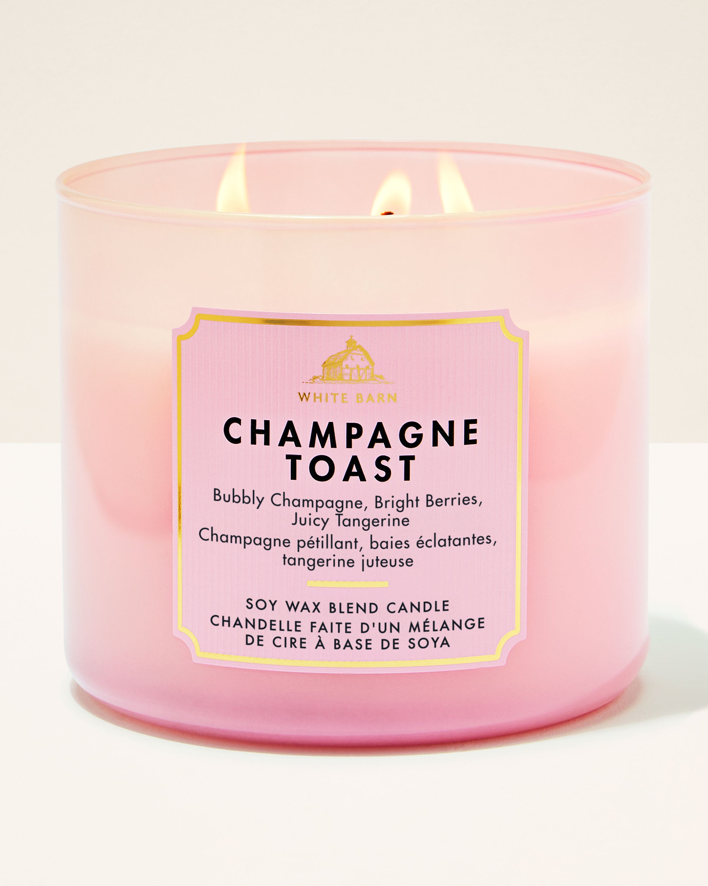 Champagne Toast 3-Wick Candle