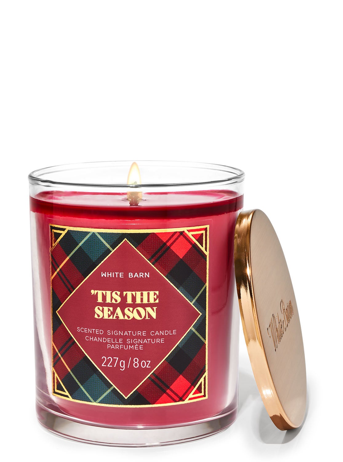 Tis The Season Signature Single Wick Candle Bath and Body Works