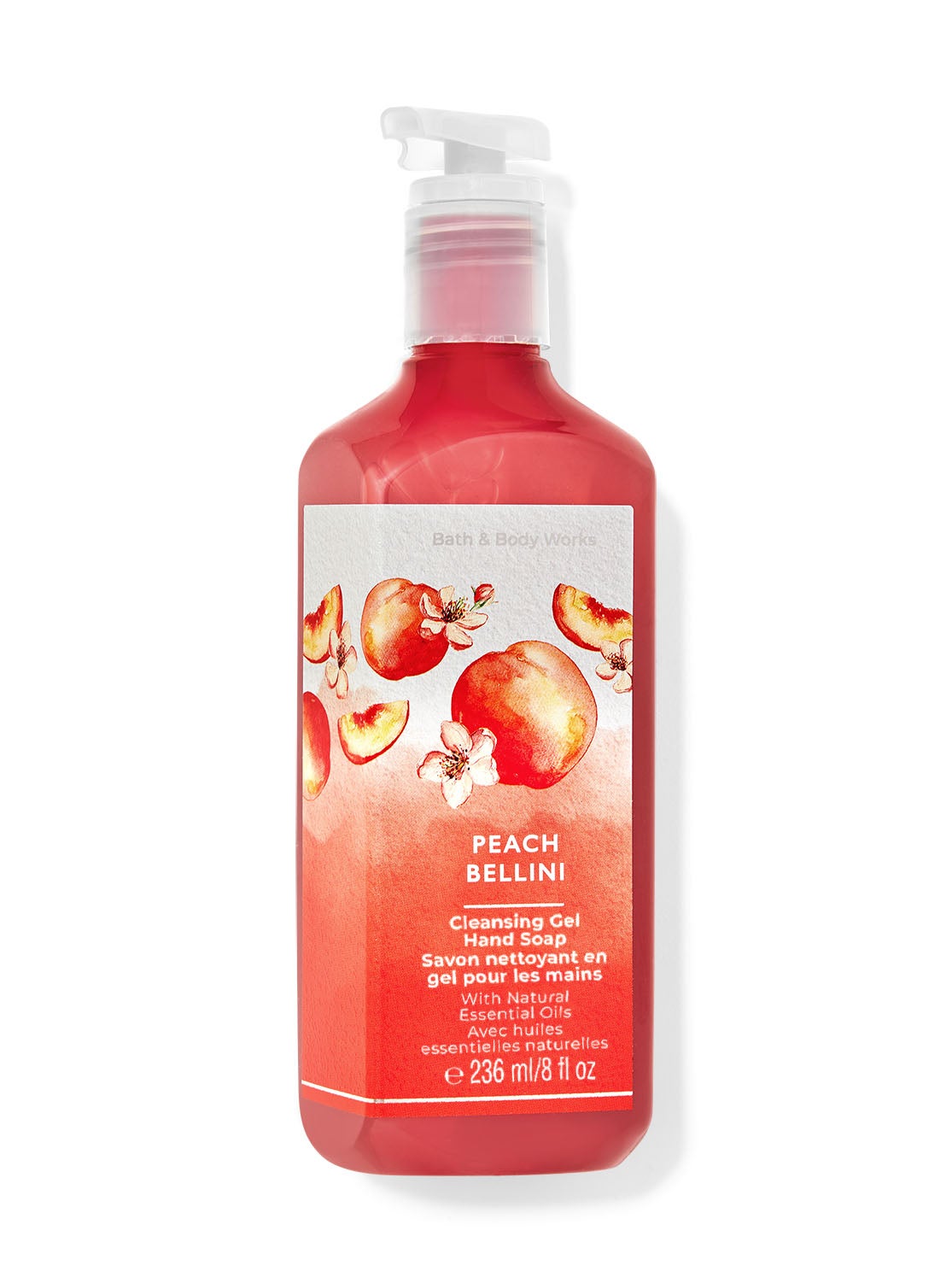 Peach Bellini Cleansing Gel Hand Soap Bath and Body Works
