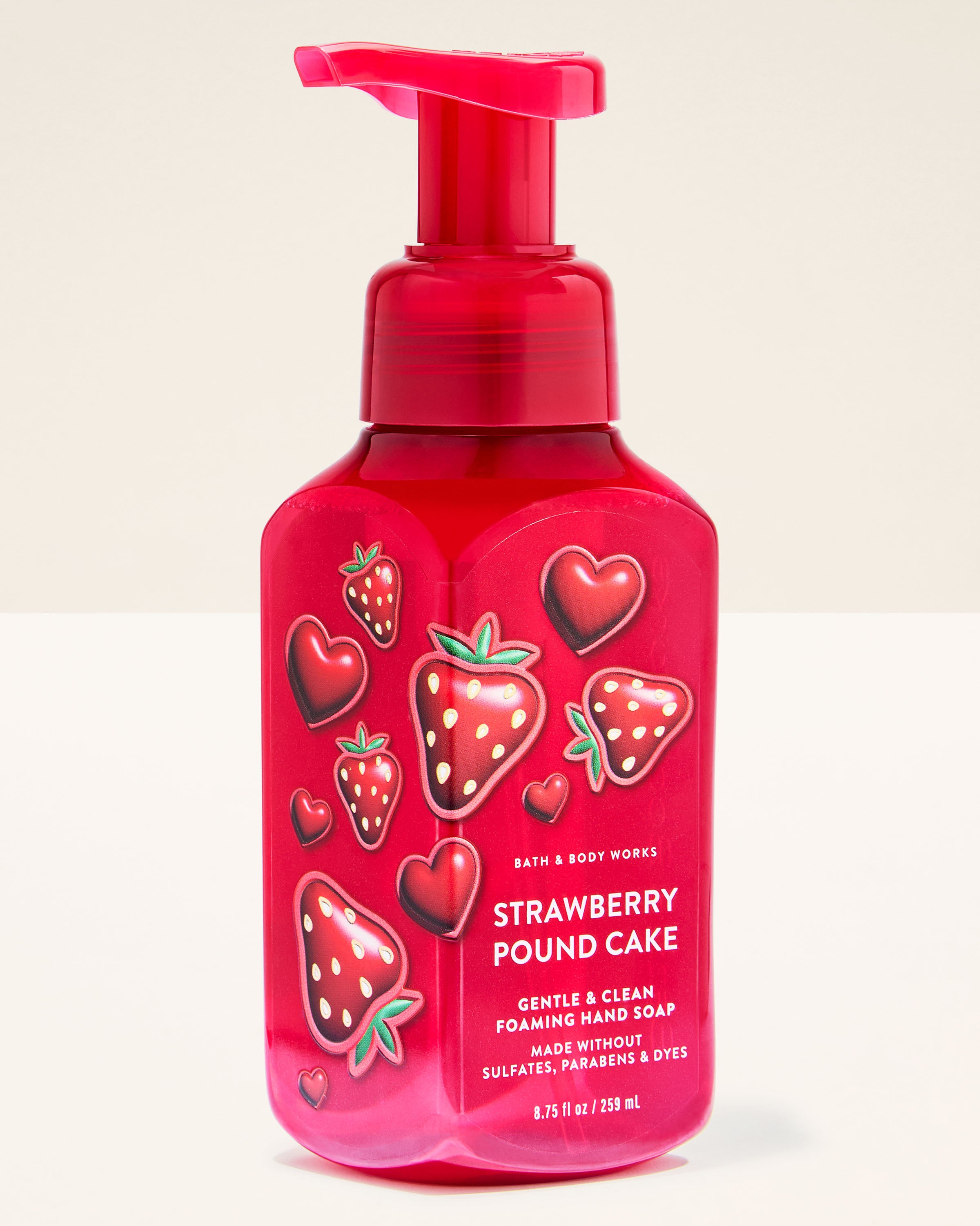 Strawberry Pound Cake Gentle & Clean Foaming Hand Soap