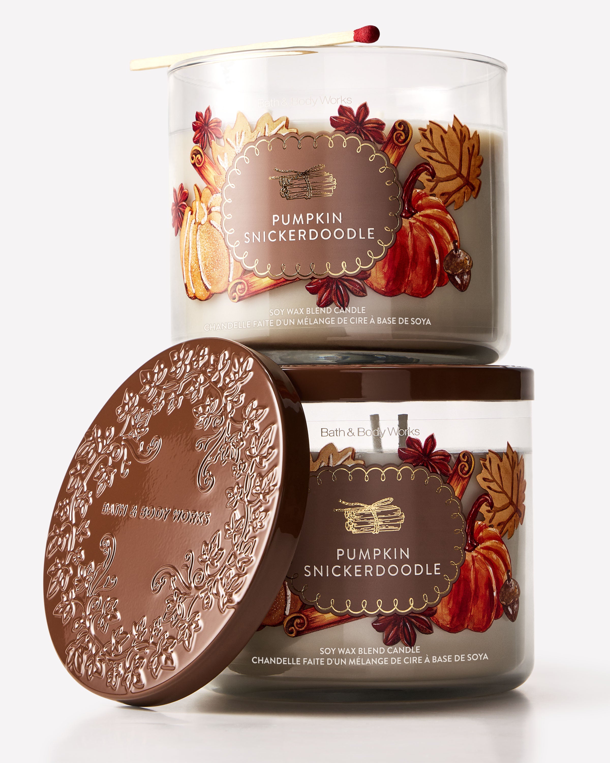 Chandelle à 3 mèches Pumpkin Snickerdoodle