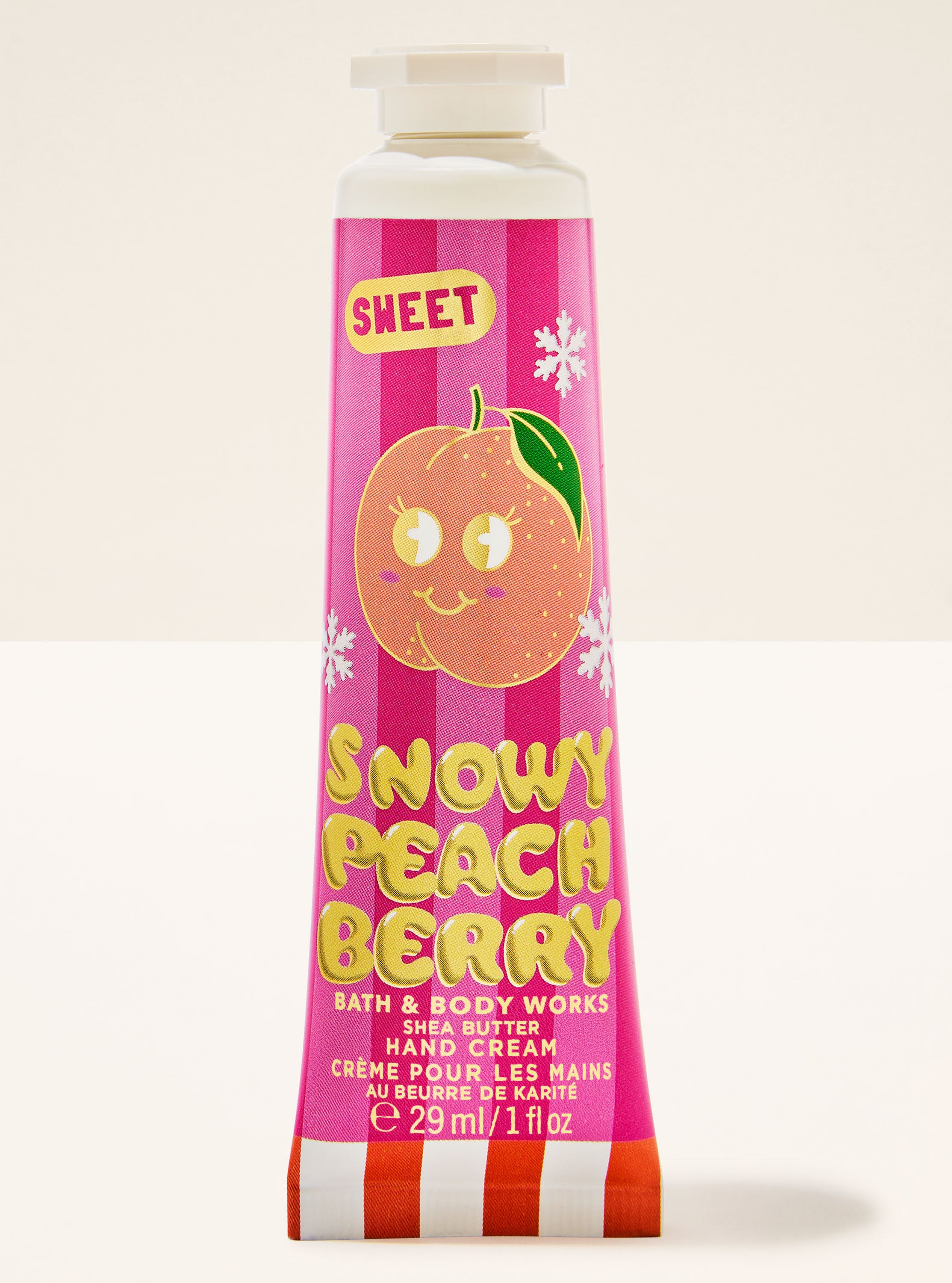 Snowy Peach Berry Hand Cream