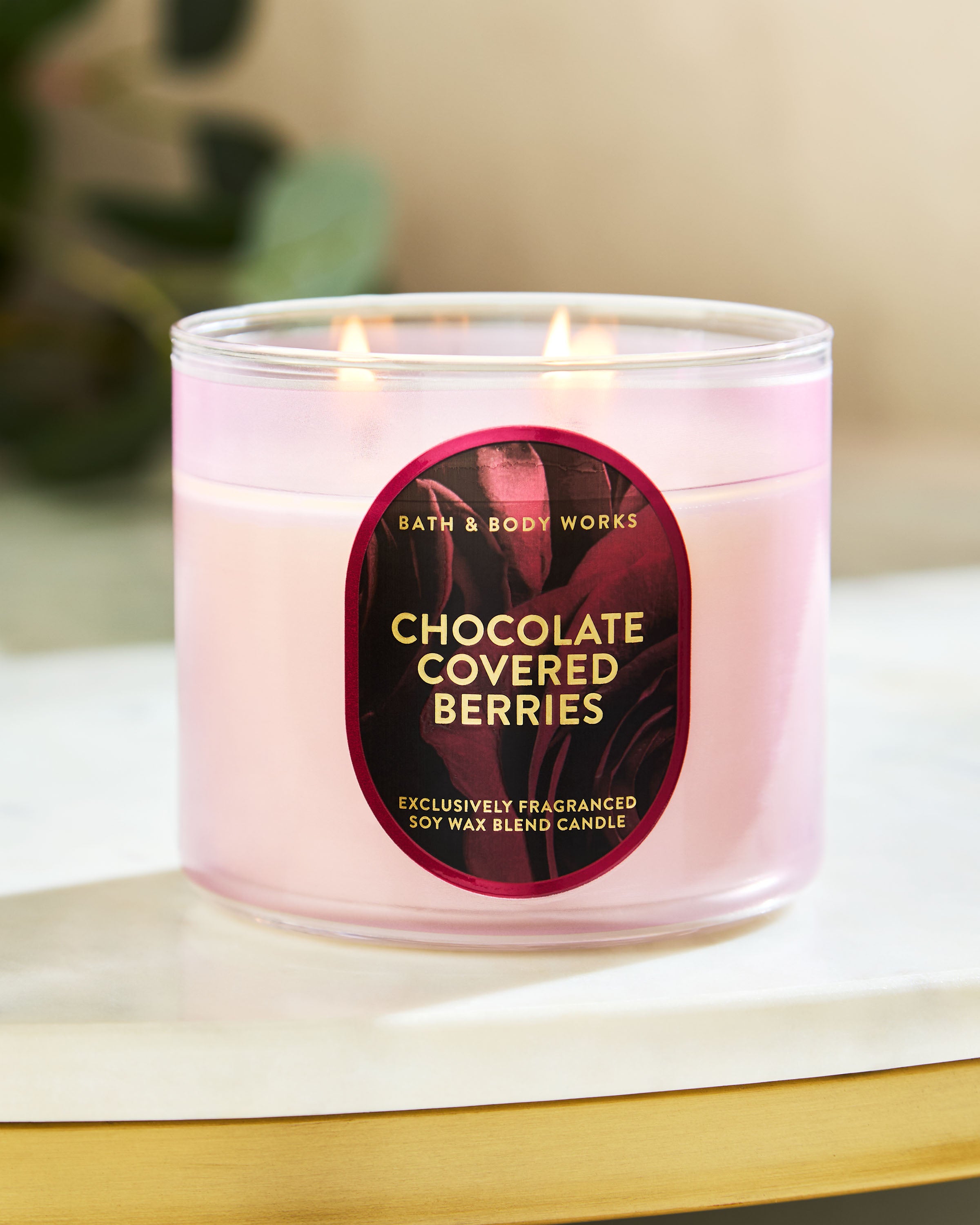 Chocolate Covered Berries 3-Wick Candle