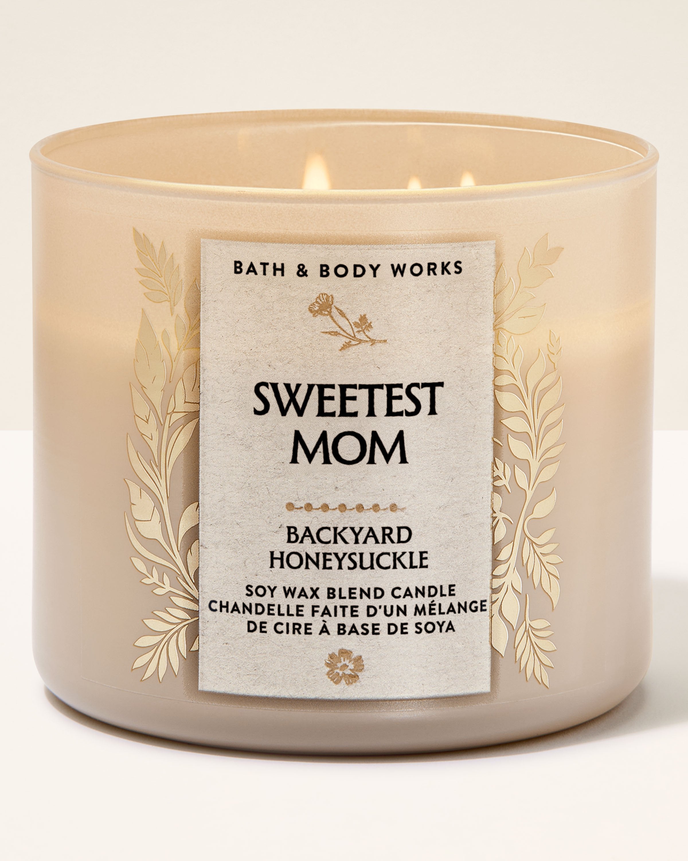 Backyard Honeysuckle 3-Wick Candle