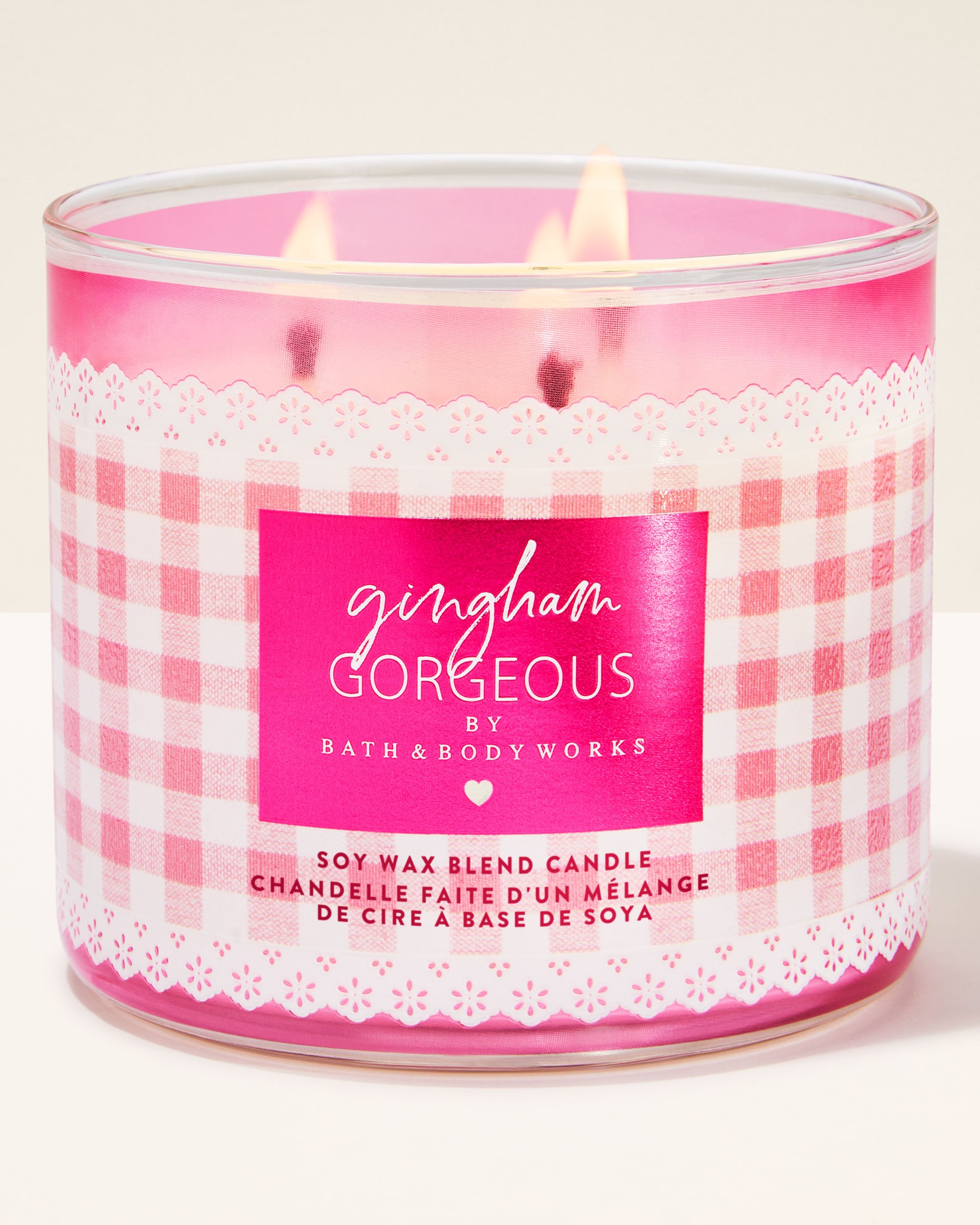 Gingham Gorgeous 3-Wick Candle