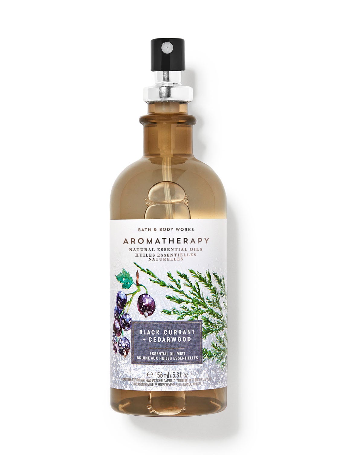 Black Currant Cedarwood Essential Oil Mist Bath and Body Works