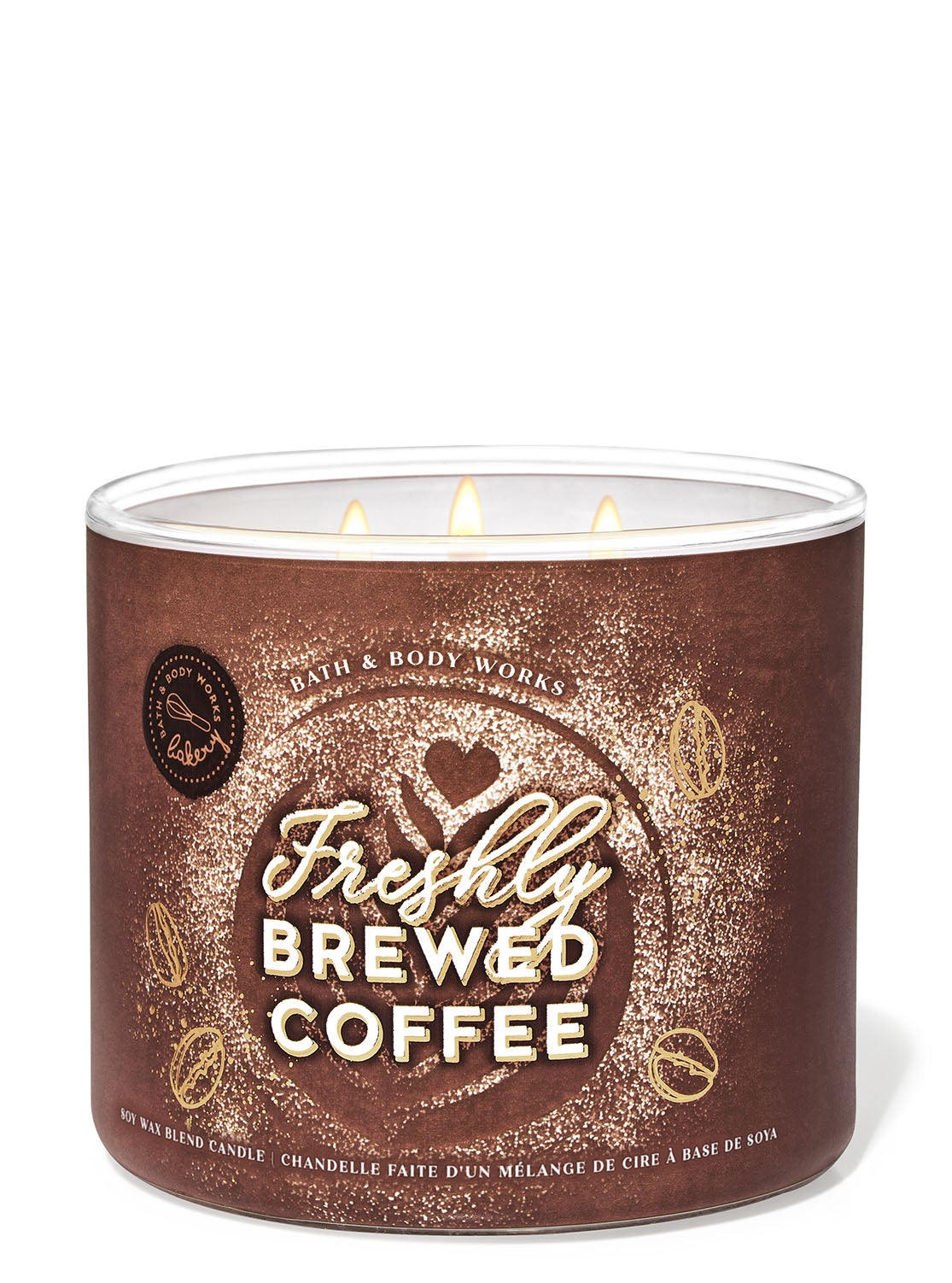 Freshly Brewed Coffee 3-Wick Candle | Bath and Body Works
