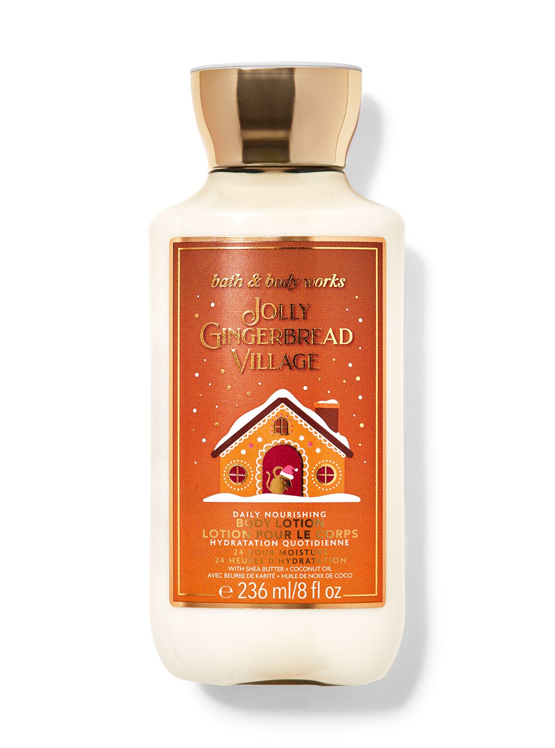 Jolly Gingerbread Village Daily Nourishing Body Lotion Bath and Body