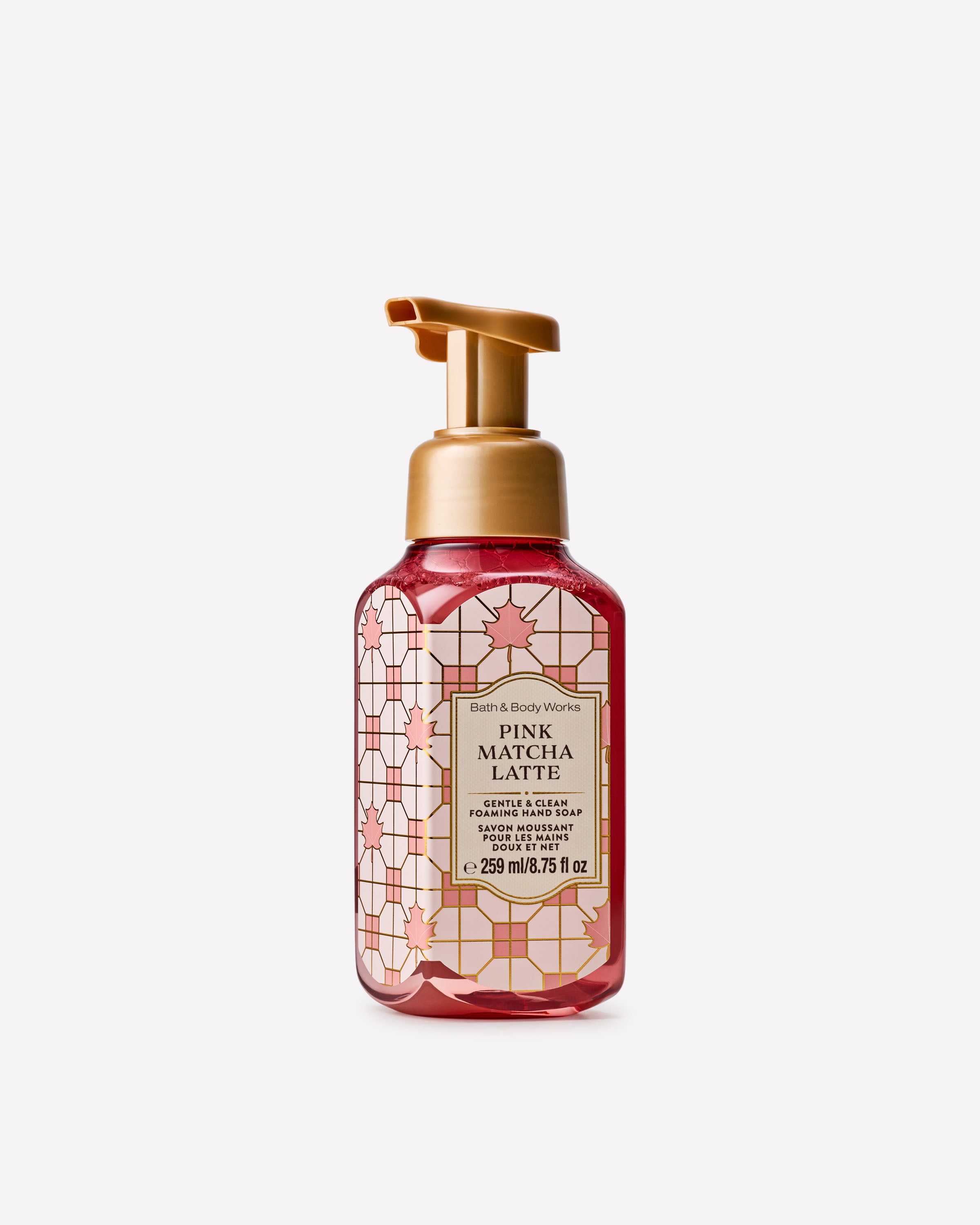 Pink Matcha Latte Gentle & Clean Foaming Hand Soap