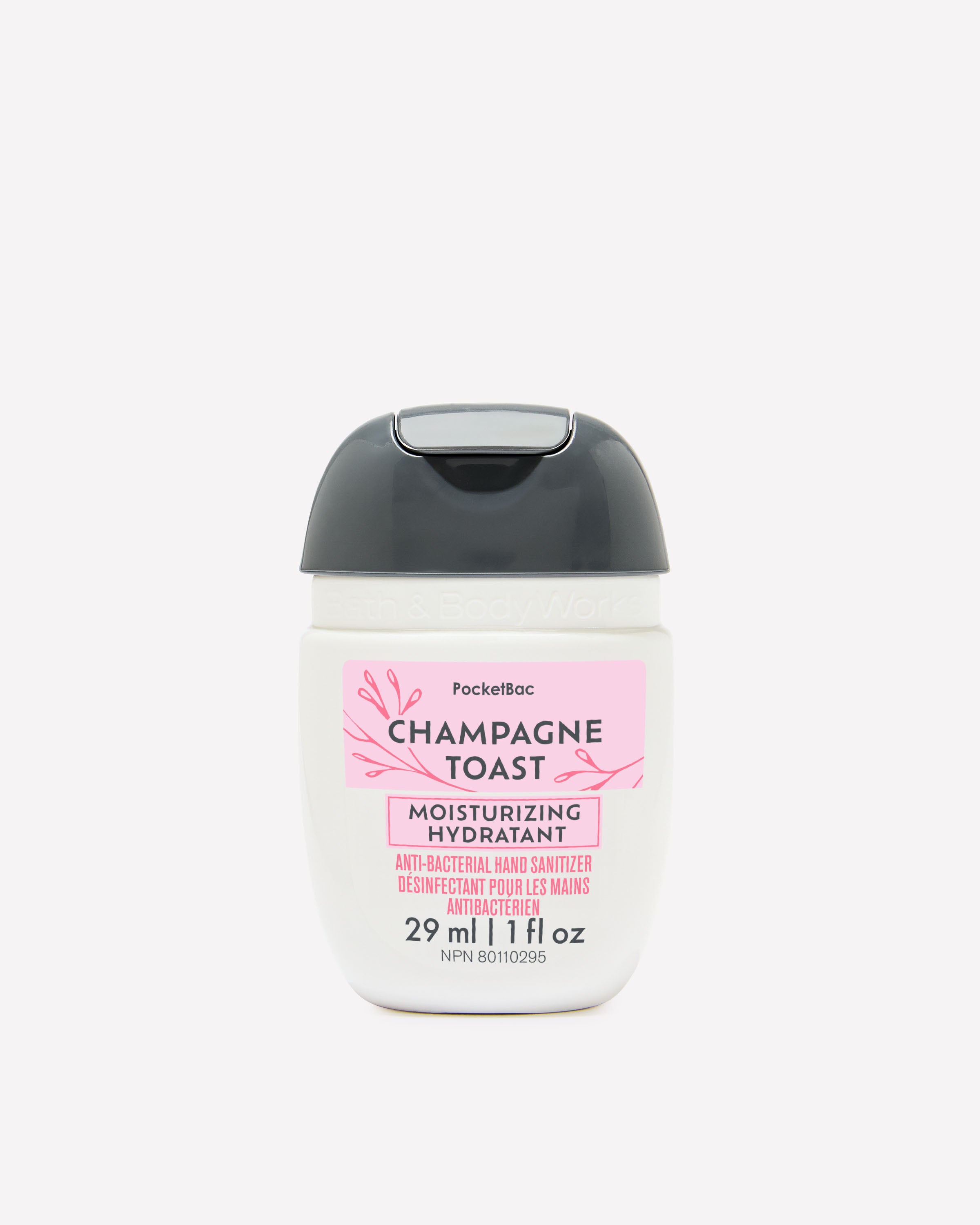 Désinfectant hydratant pour les mains PocketBac Champagne Toast