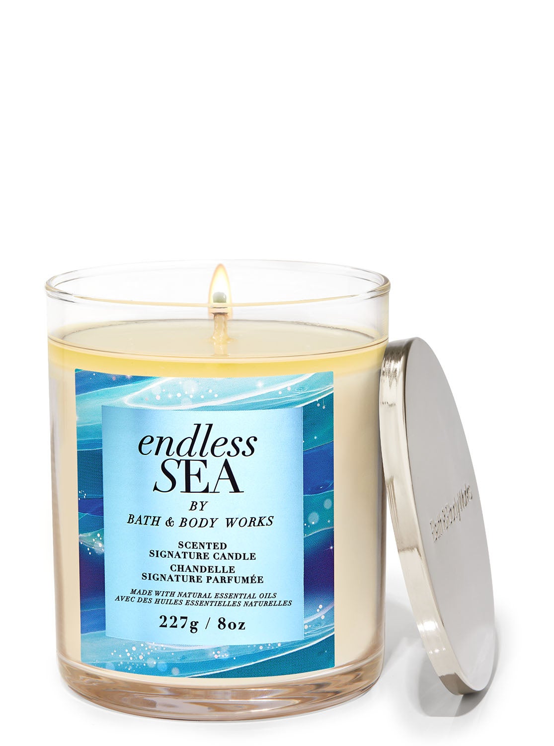 Endless Sea Signature Single Wick Candle Bath and Body Works