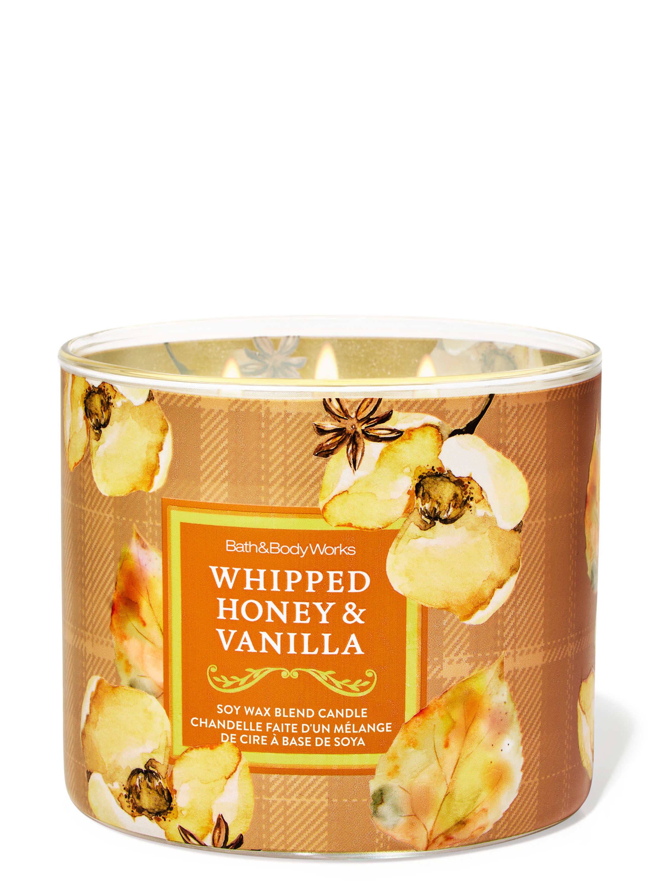 Whipped Honey & Vanilla 3-Wick Candle