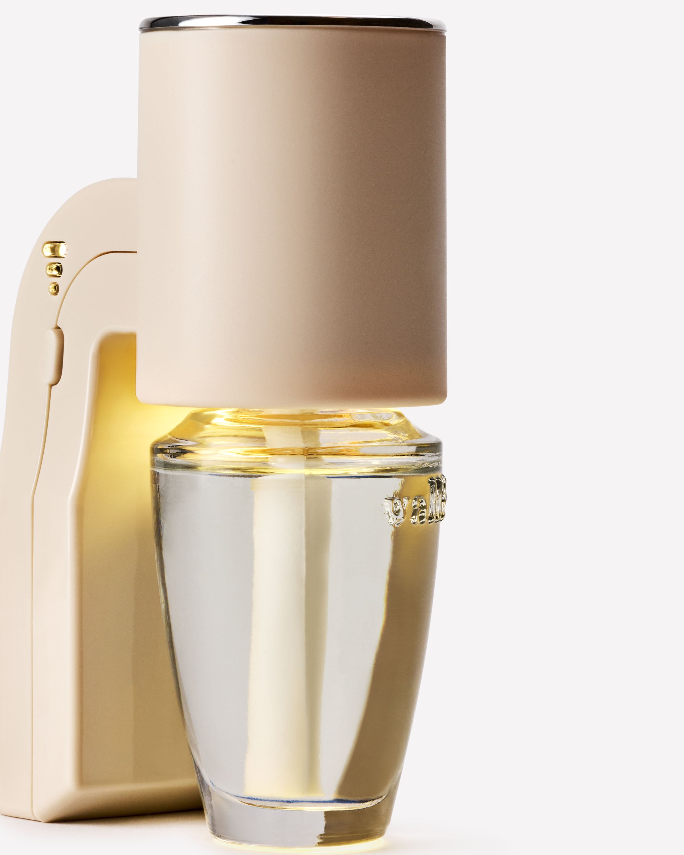 Diffuseur de fragrance Wallflowers Veilleuse avec contrôle de la fragrance cylindre crème