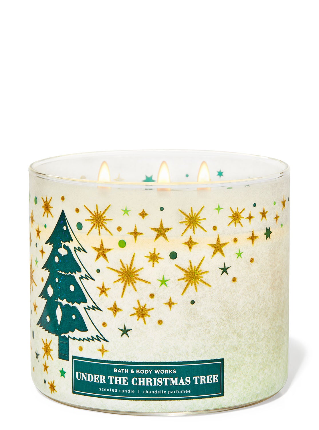 Under the Christmas Tree 3Wick Candle Bath and Body Works