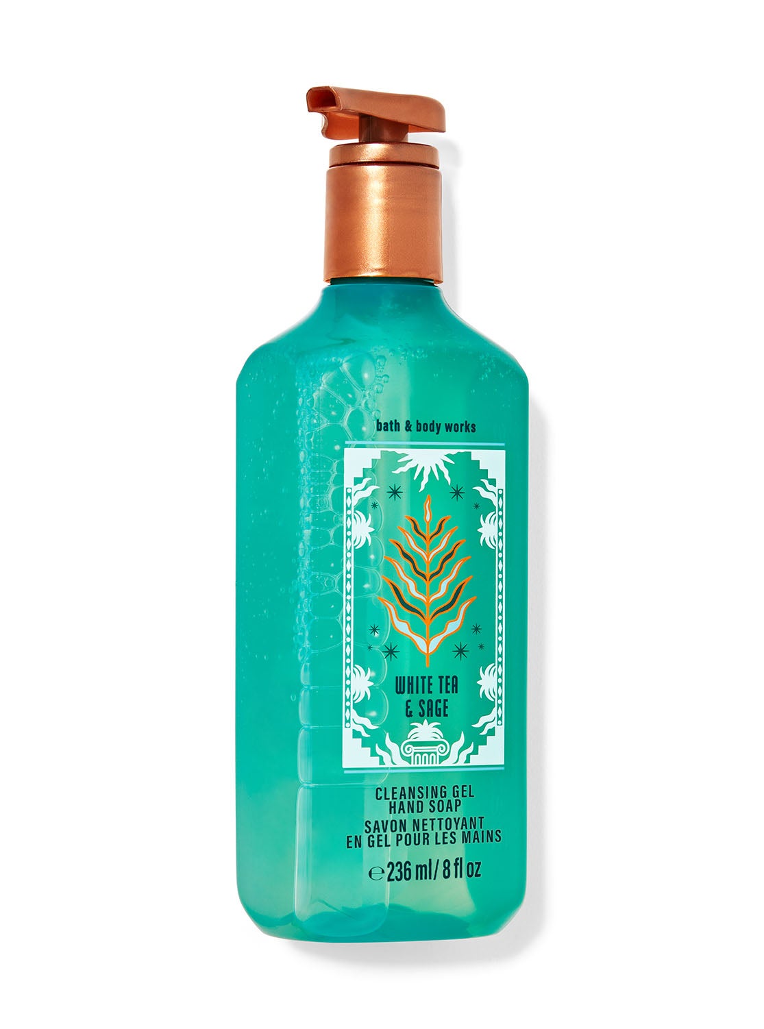 White Tea & Sage Cleansing Gel Hand Soap Bath and Body Works