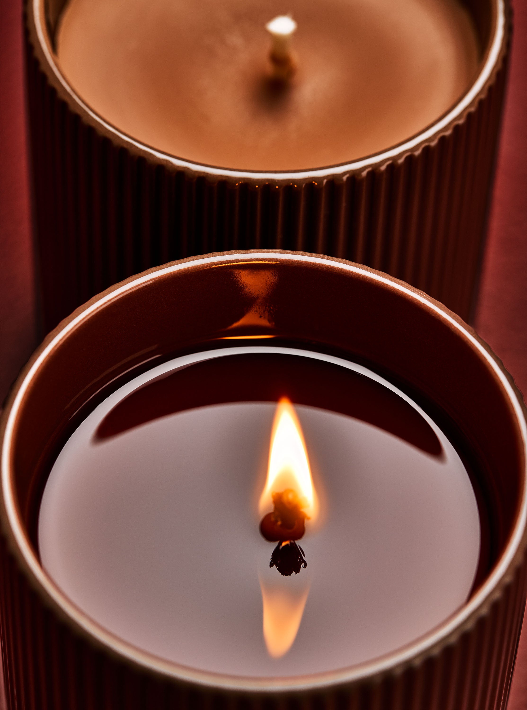 Leaves Single Wick Candle