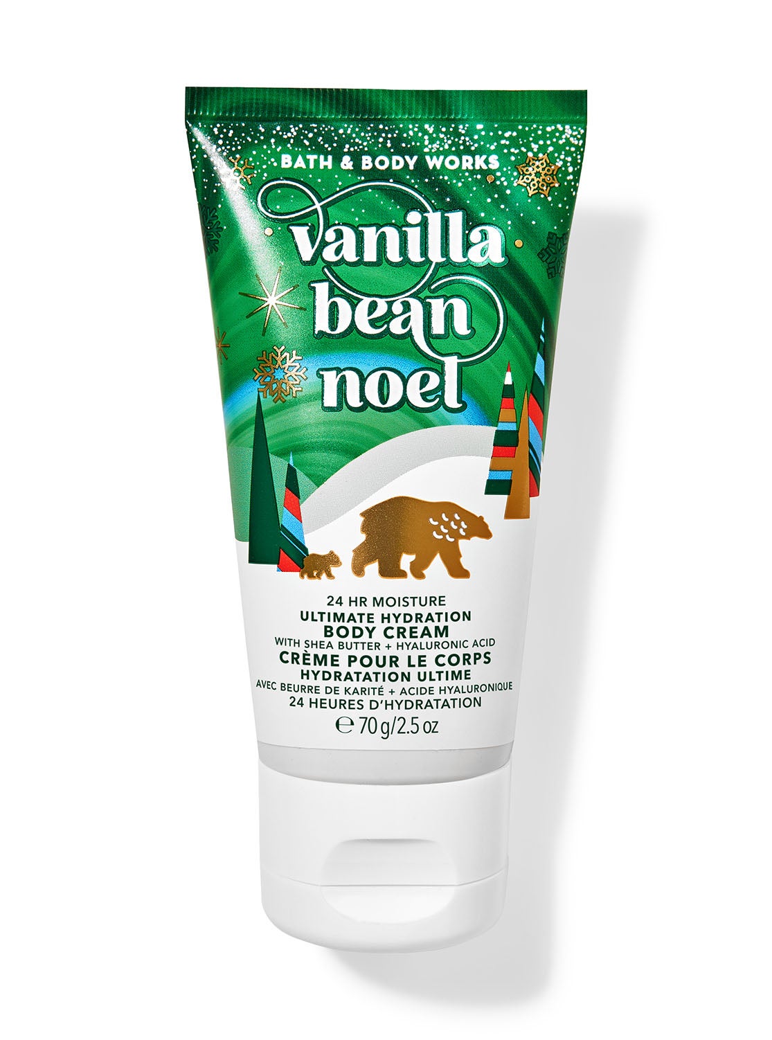 Vanilla Bean Noel Travel Size Ultimate Hydration Body Cream Bath and