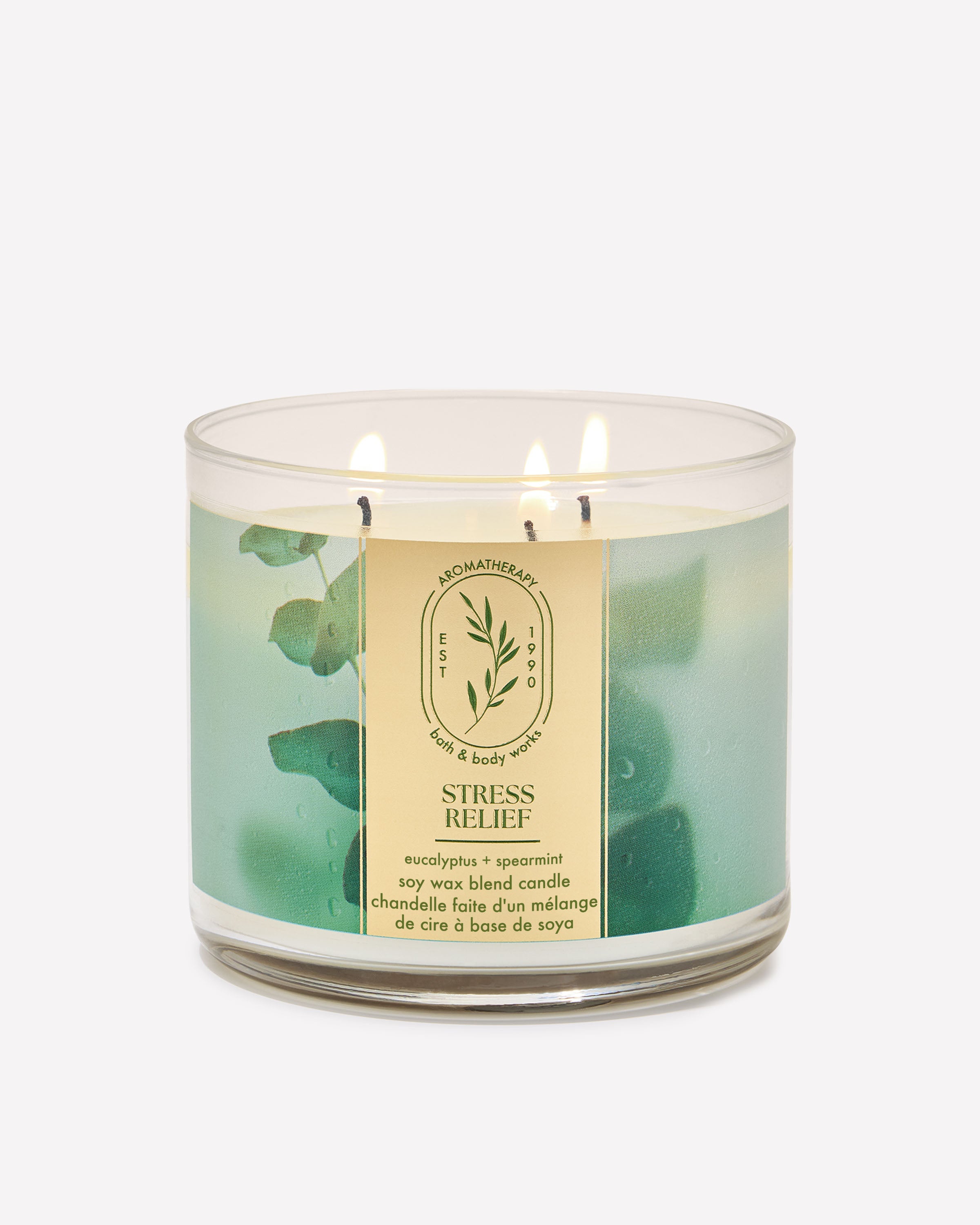Chandelle à 3 mèches Eucalyptus Spearmint