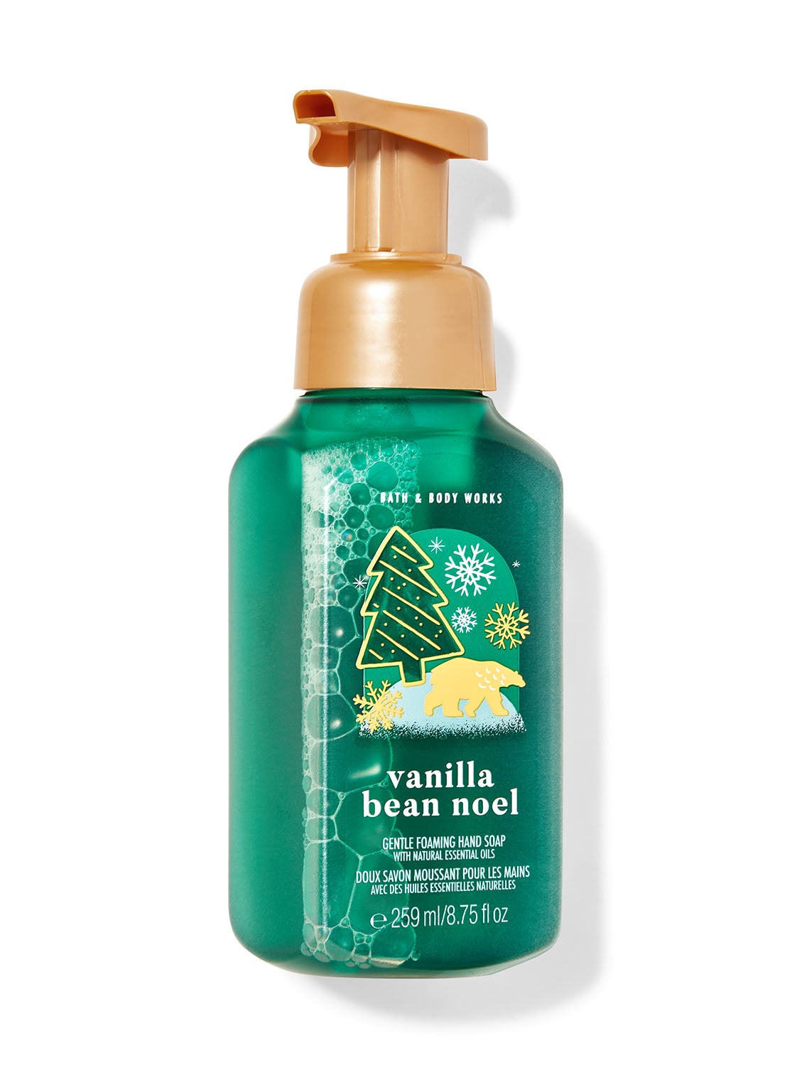 Vanilla Bean Noel Gentle Foaming Hand Soap Bath and Body Works