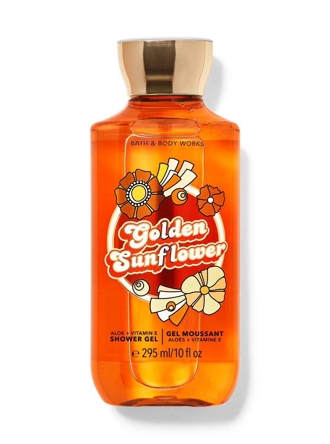 Golden Sunflower Shower Gel Bath and Body Works