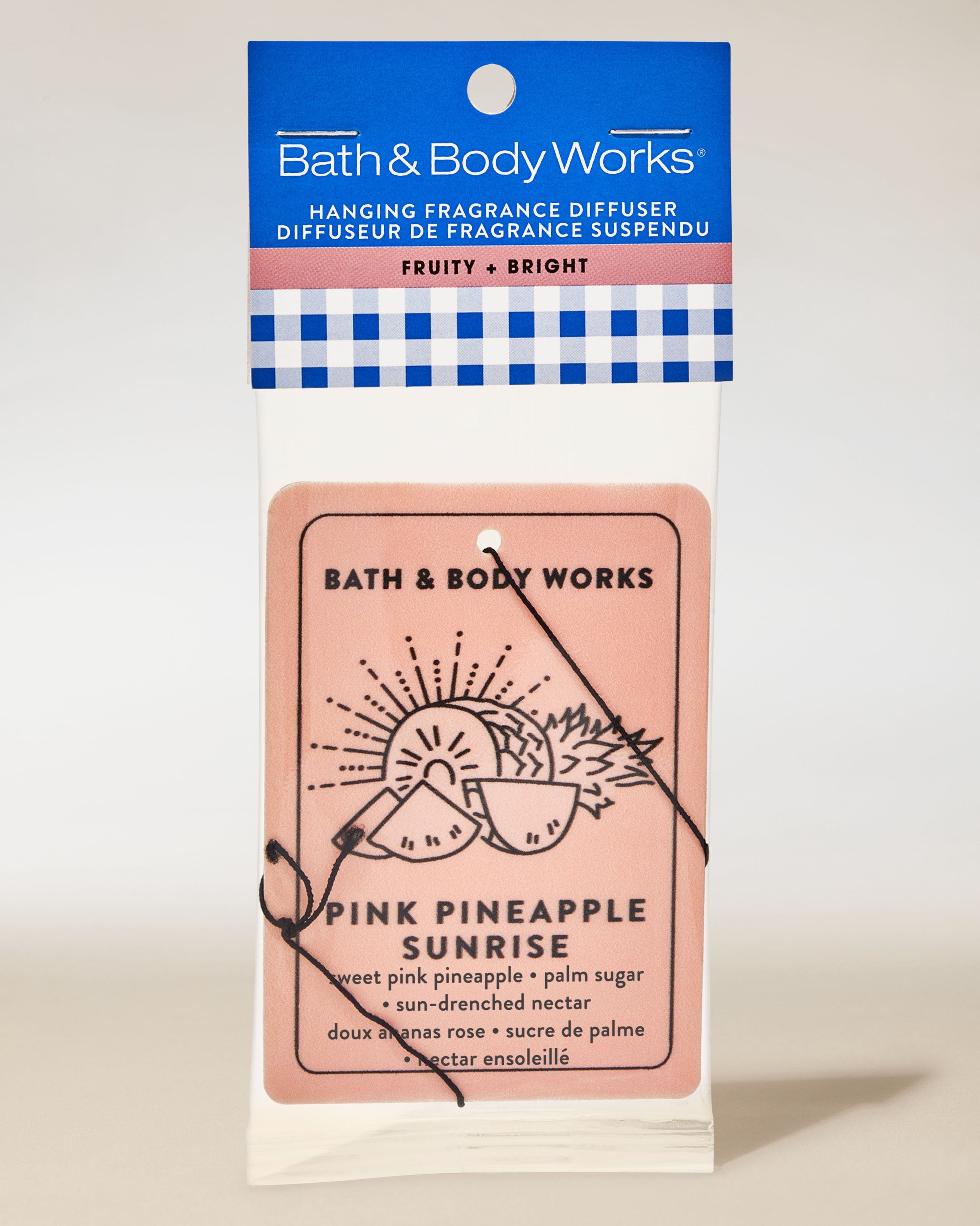 Pink Pineapple Sunrise Hanging Fragrance Diffuser