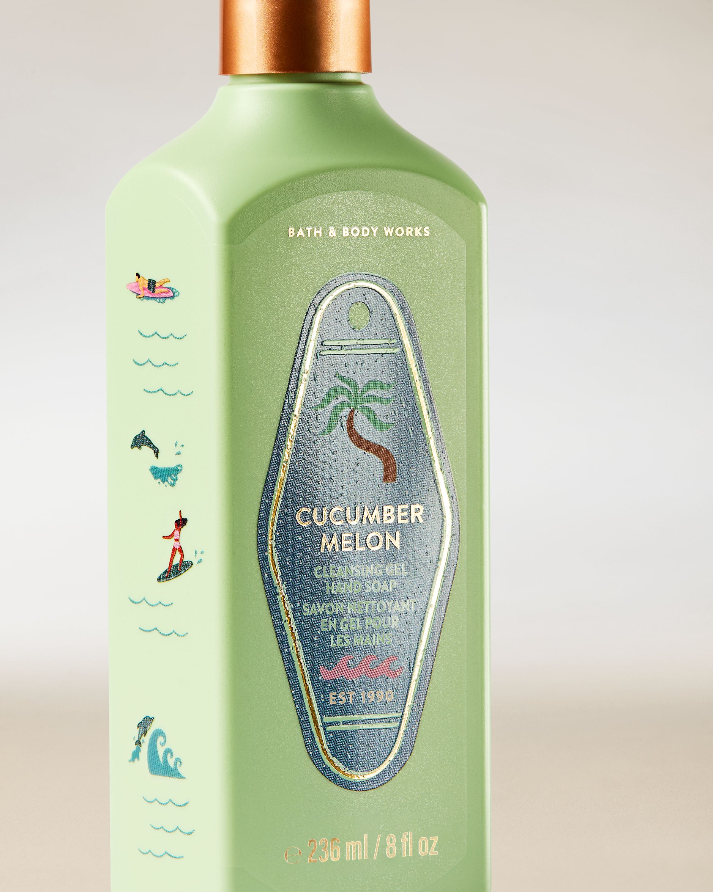 Cucumber Melon Cleansing Gel Hand Soap