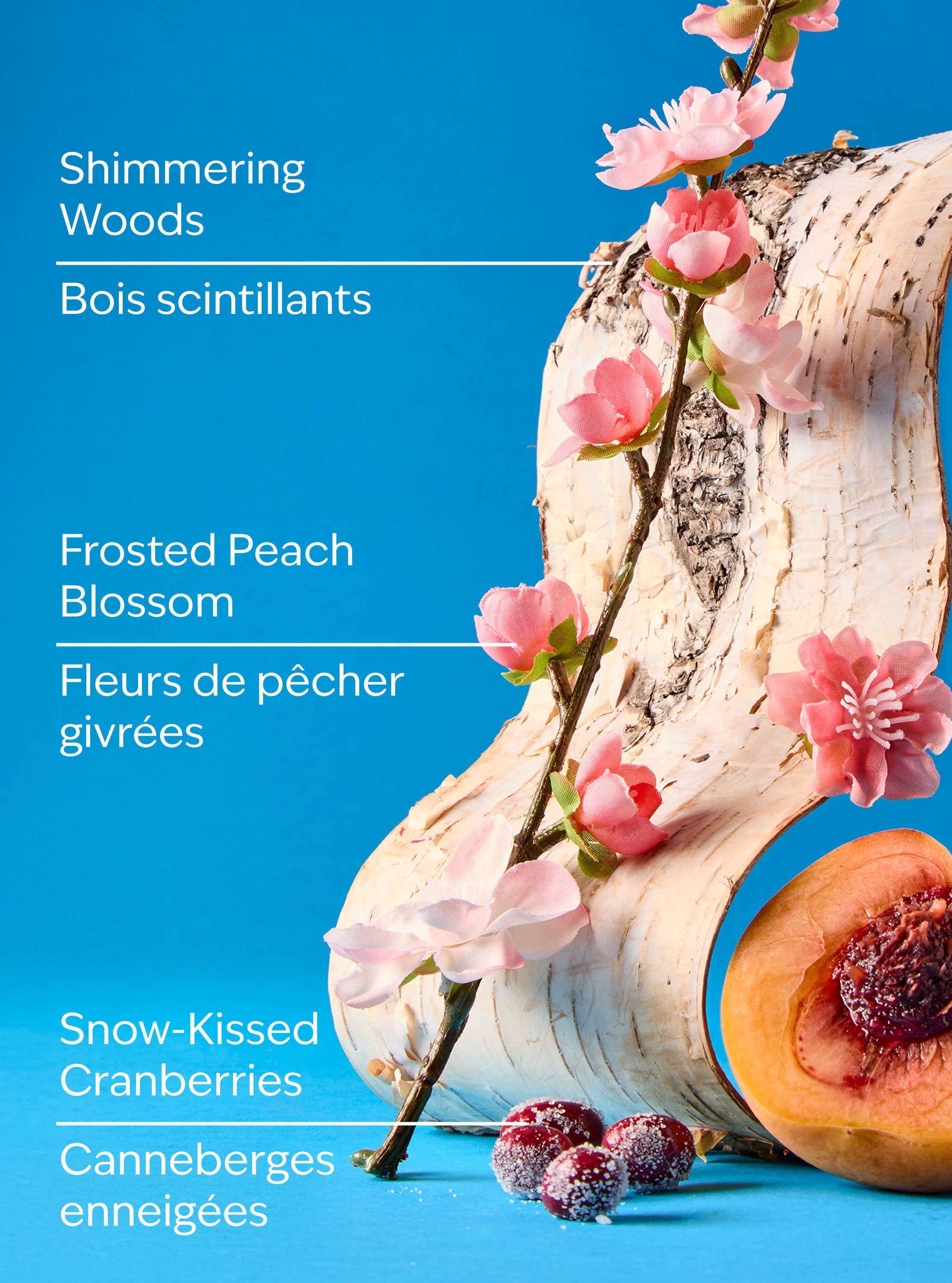 Snowy Peach Berry PocketBac Hand Sanitizer