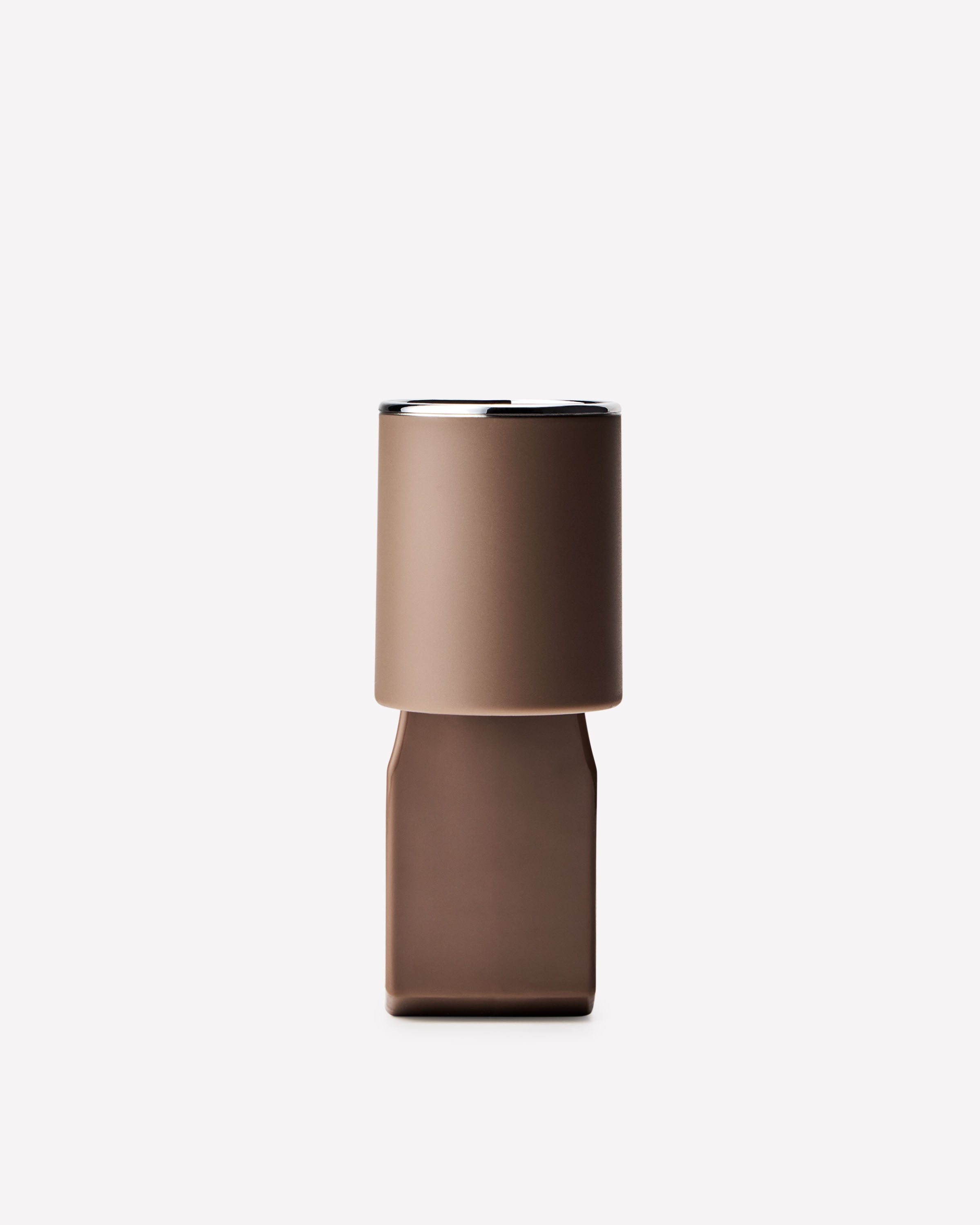 Diffuseur de fragrance Wallflowers Veilleuse avec contrôle de la fragrance cylindre brun