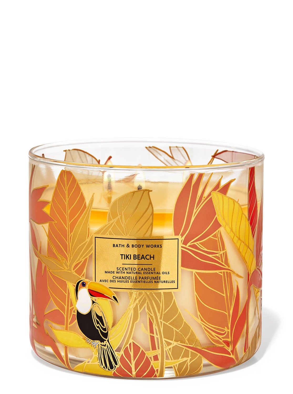 Tiki Beach 3Wick Candle Bath and Body Works