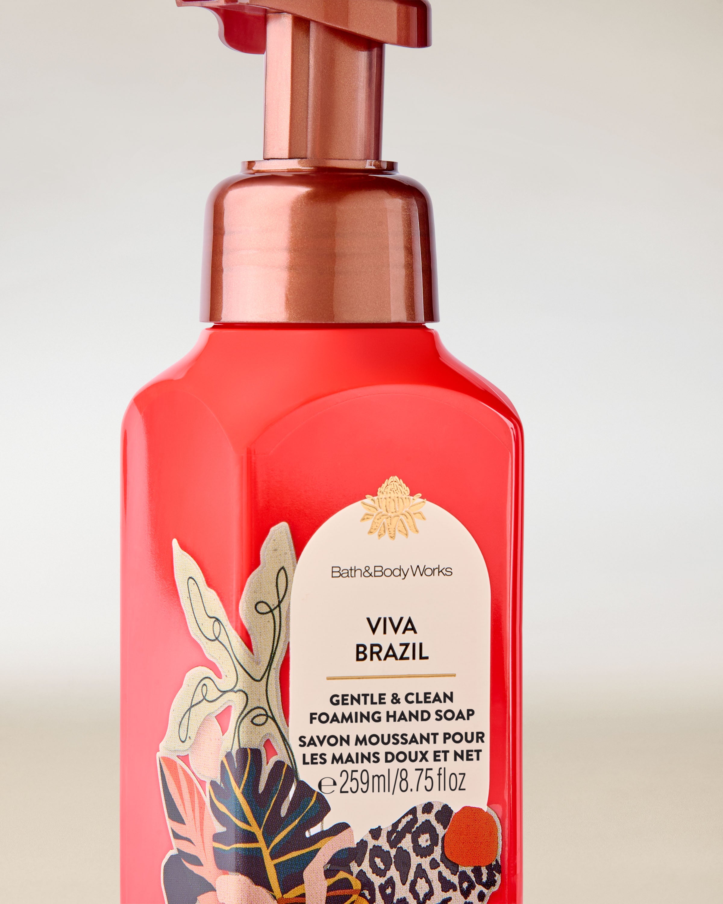 Viva Brazil Gentle & Clean Foaming Hand Soap
