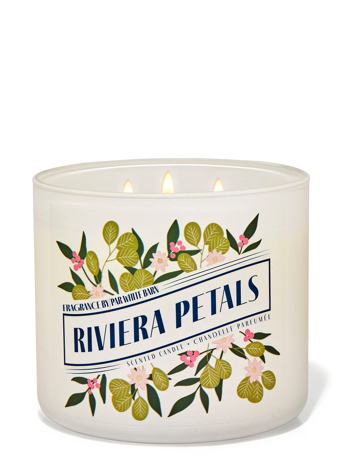 Riviera Petals 3Wick Candle Bath and Body Works