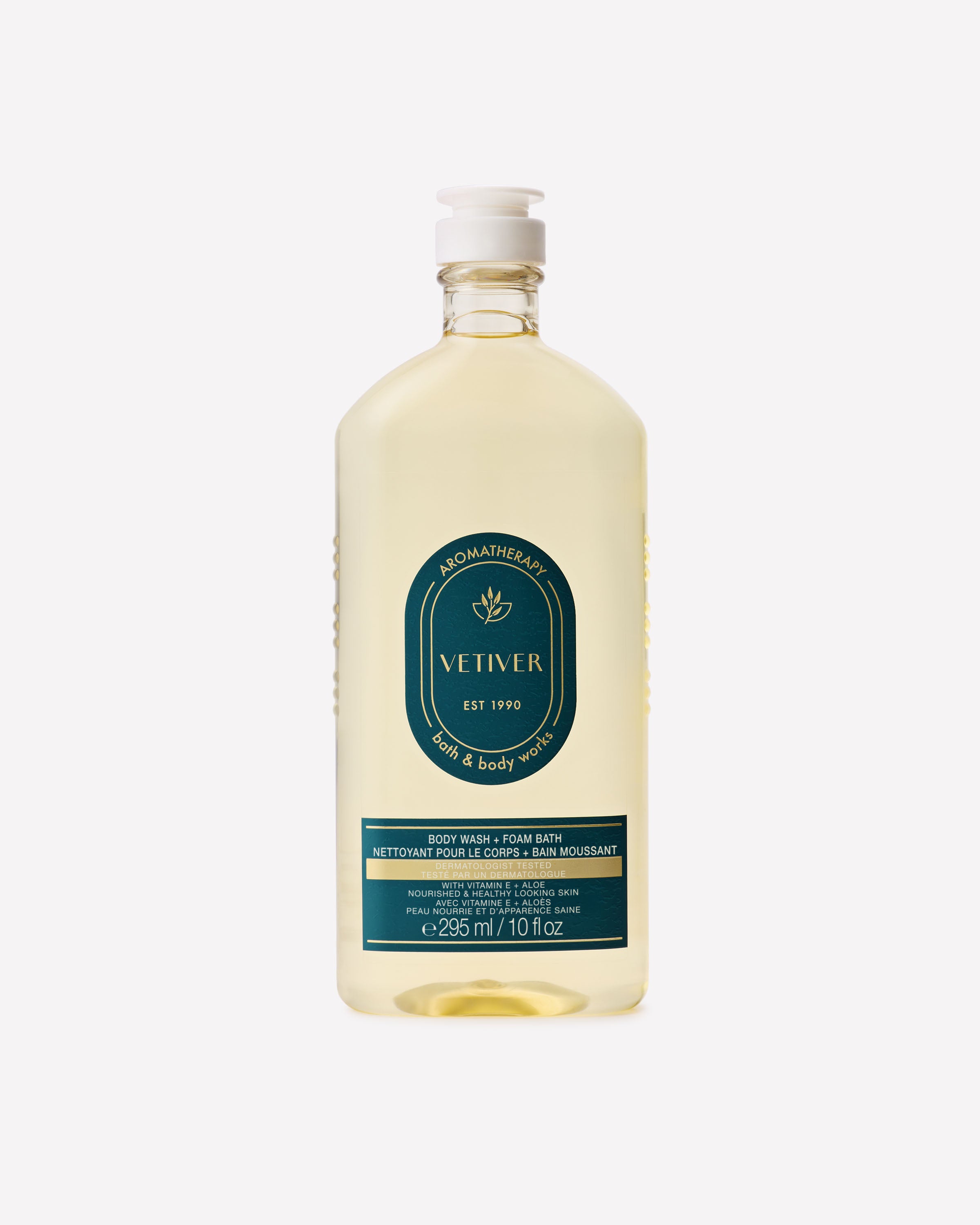 Nettoyant pour le corps et bain moussant Vetiver