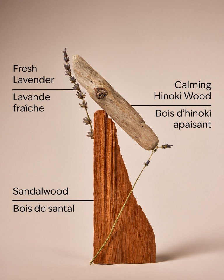 Lavender & Hinoki Single Wick Candle