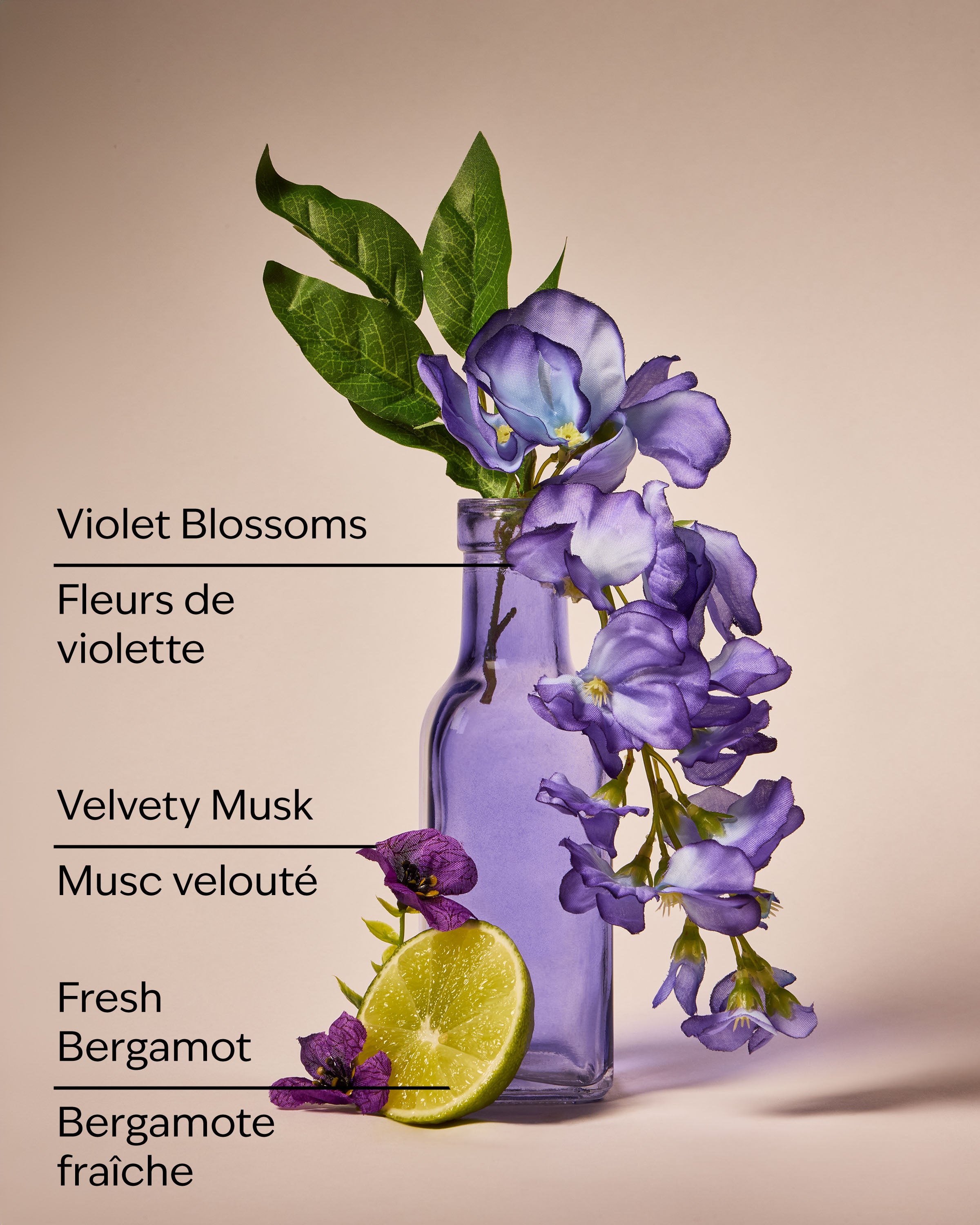 Violet & Musk 3-Wick Candle