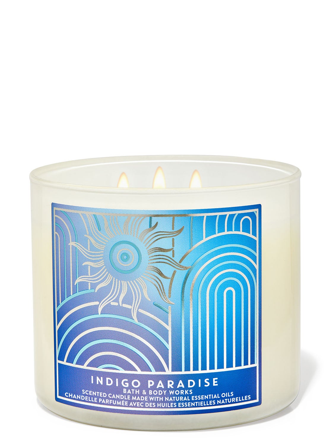Indigo Paradise 3Wick Candle Bath and Body Works