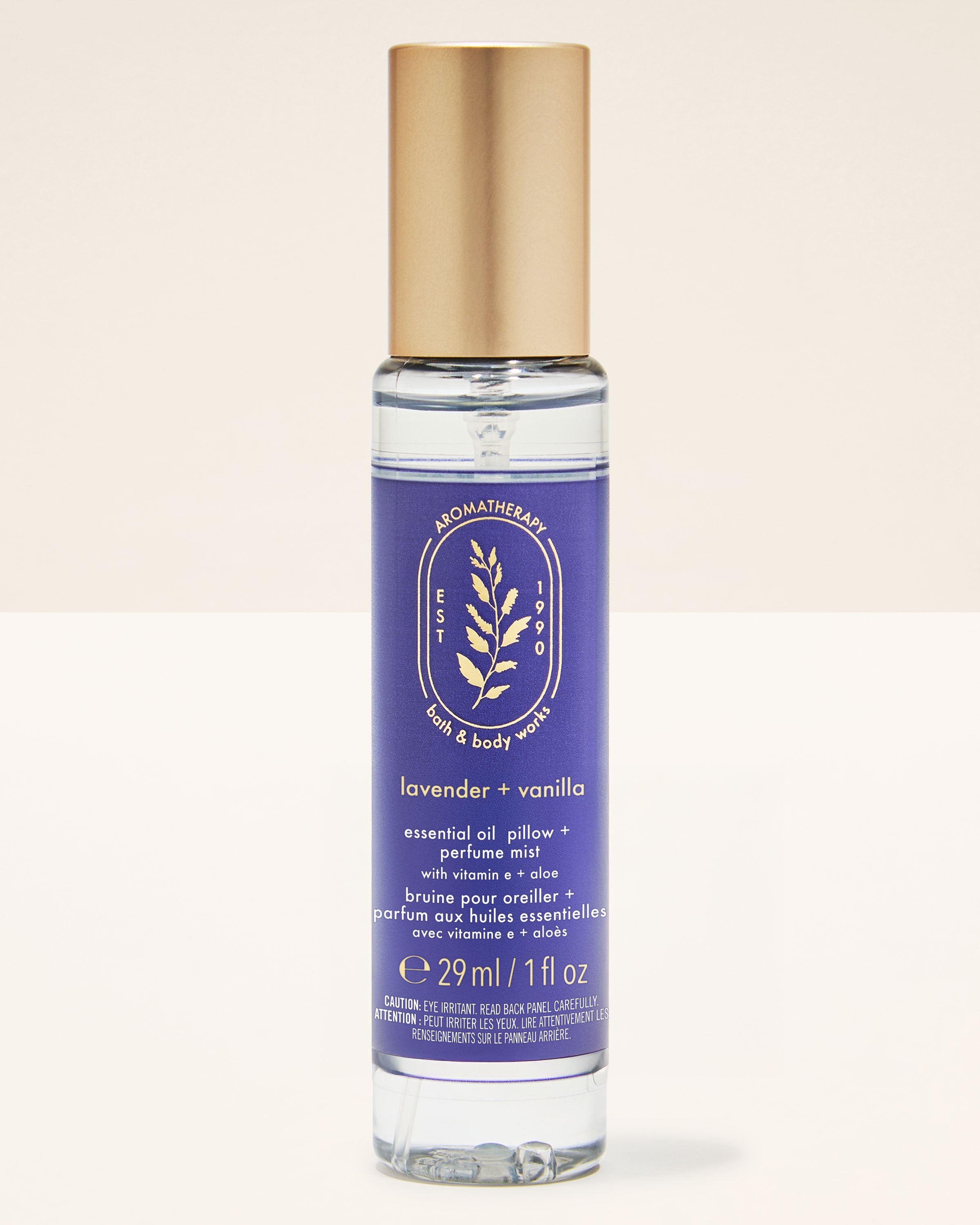 Lavender Vanilla Travel Size Essential Oil Mist