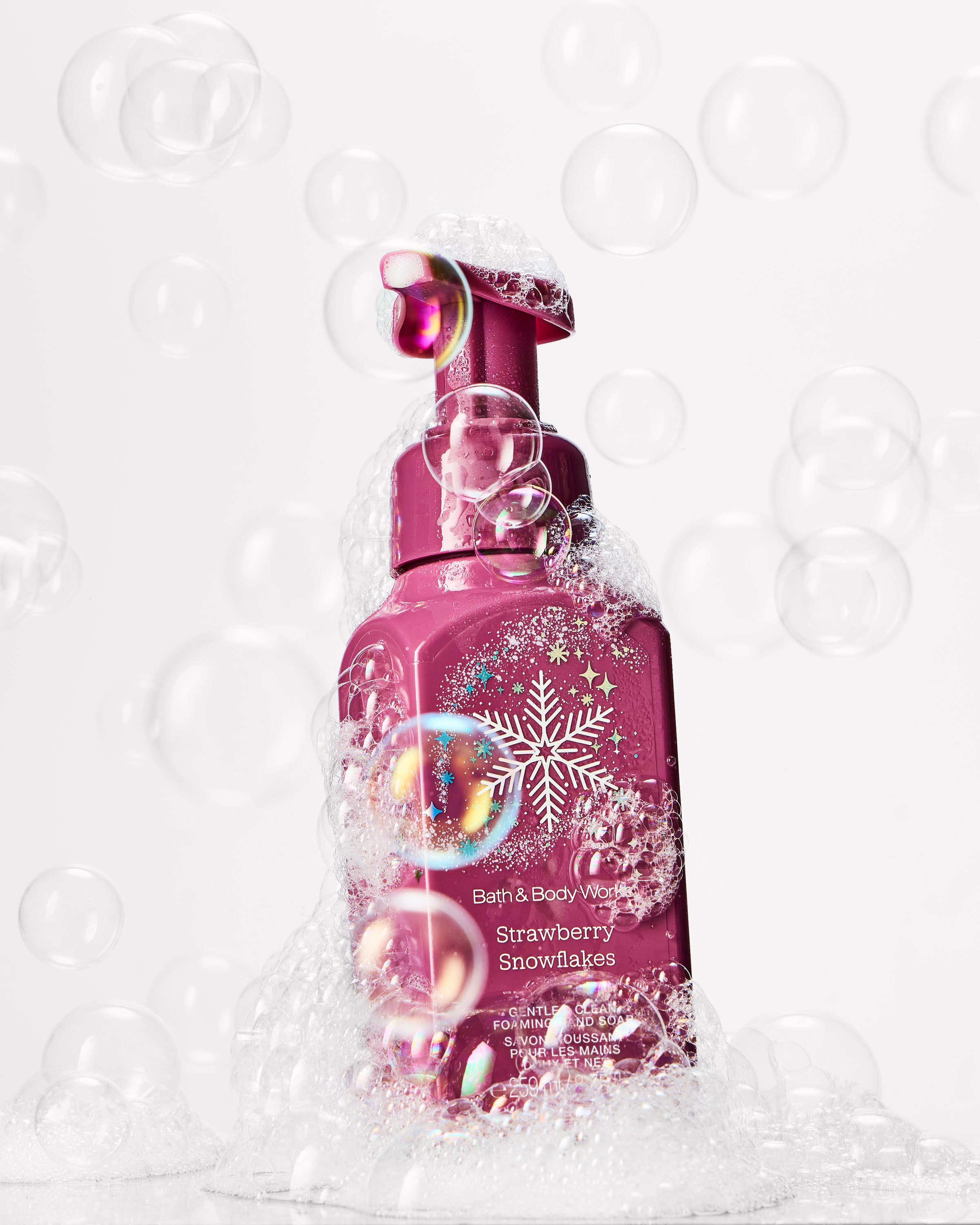 Strawberry Snowflakes Gentle & Clean Foaming Hand Soap