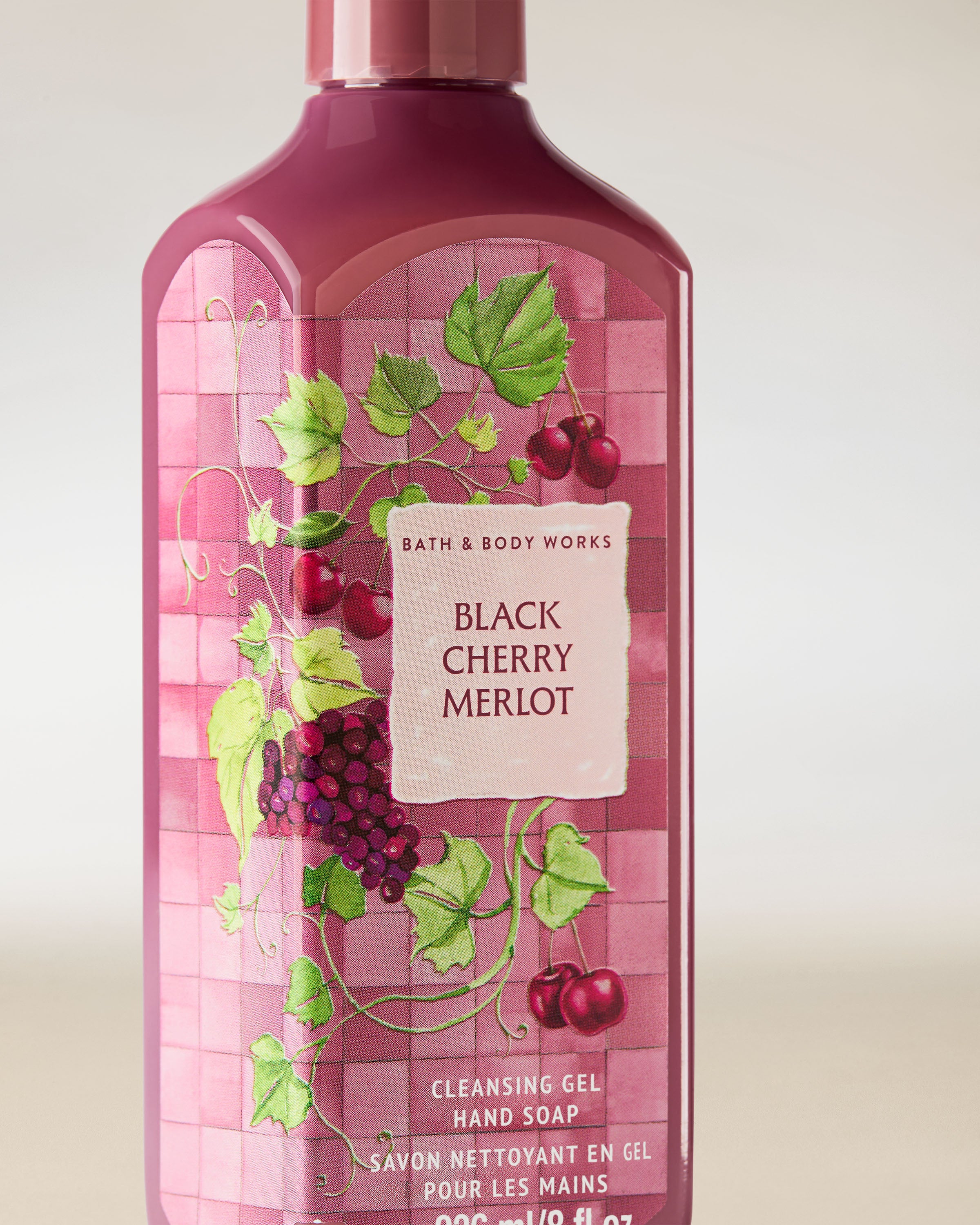Black Cherry Merlot Cleansing Gel Hand Soap