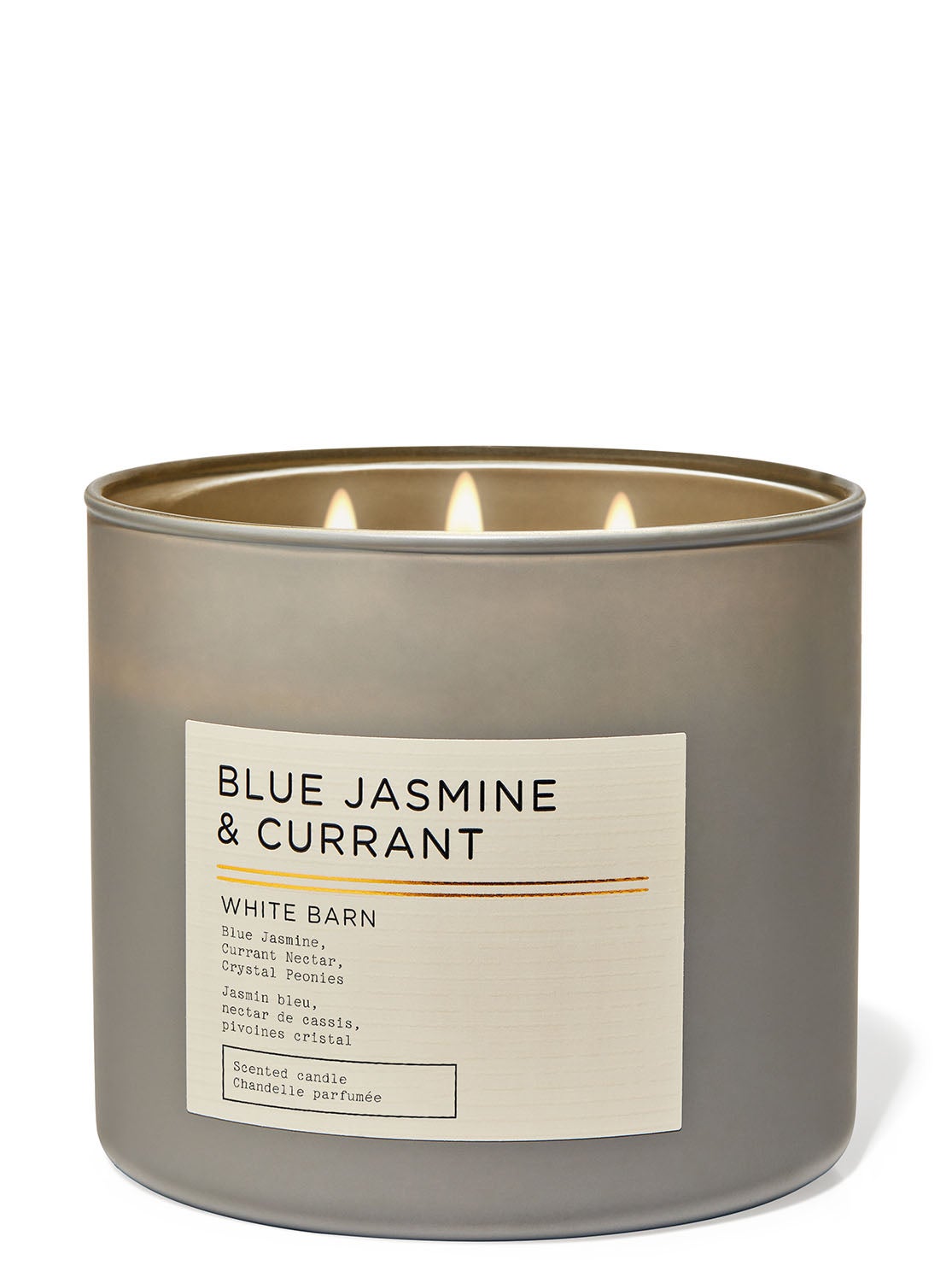 Blue Jasmine & Currant 3Wick Candle Bath and Body Works