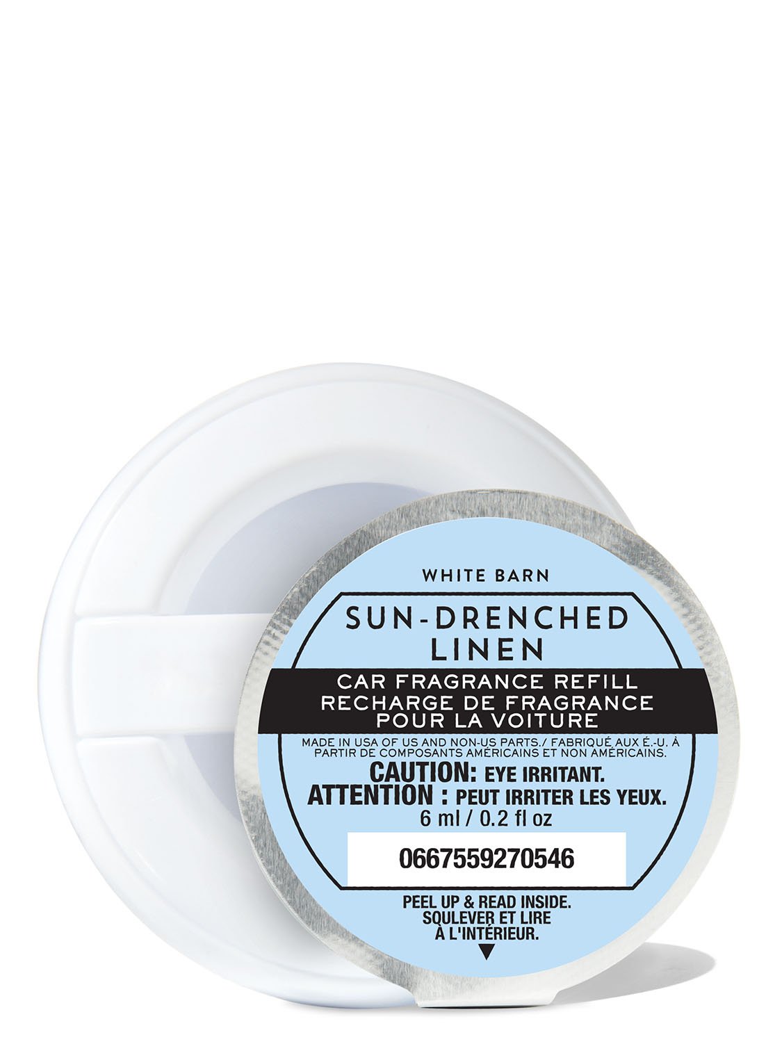 Sun-Drenched Linen Car Fragrance Refill