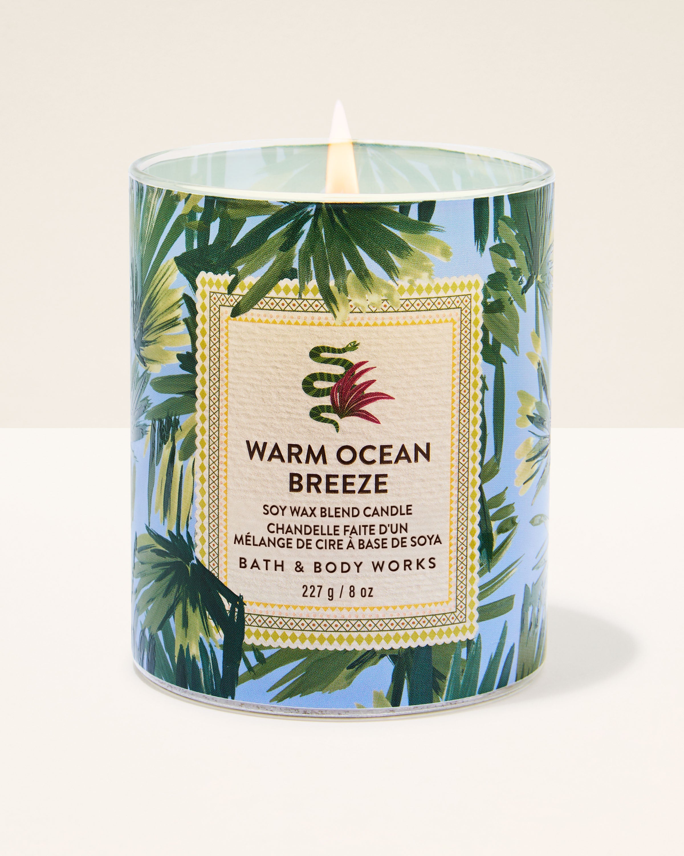 Warm Ocean Breeze Single Wick Candle