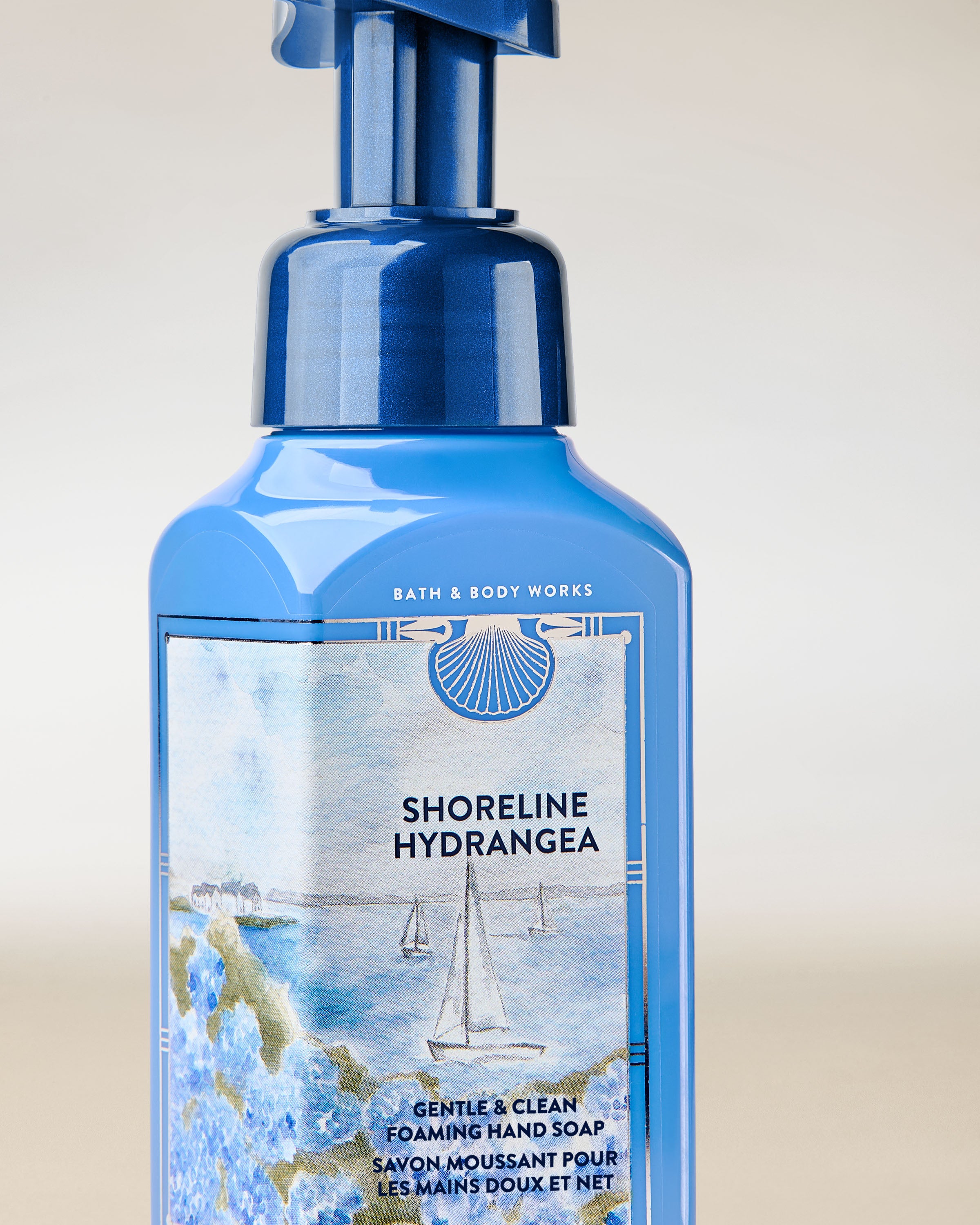 Shoreline Hydrangea Gentle & Clean Foaming Hand Soap